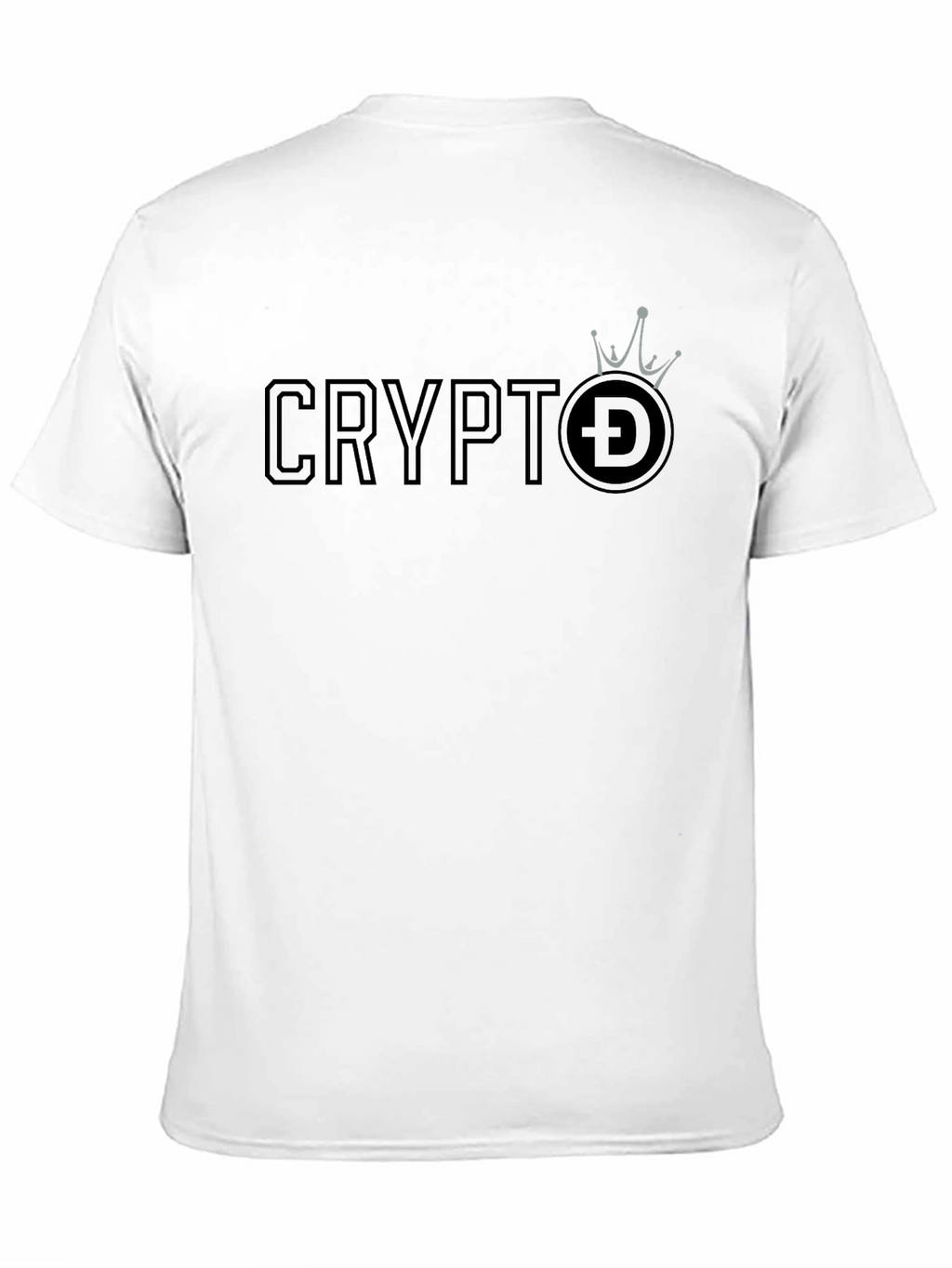 Crypto Doge Crown T-Shirt – Stylish Crypto Lover Graphic Tee