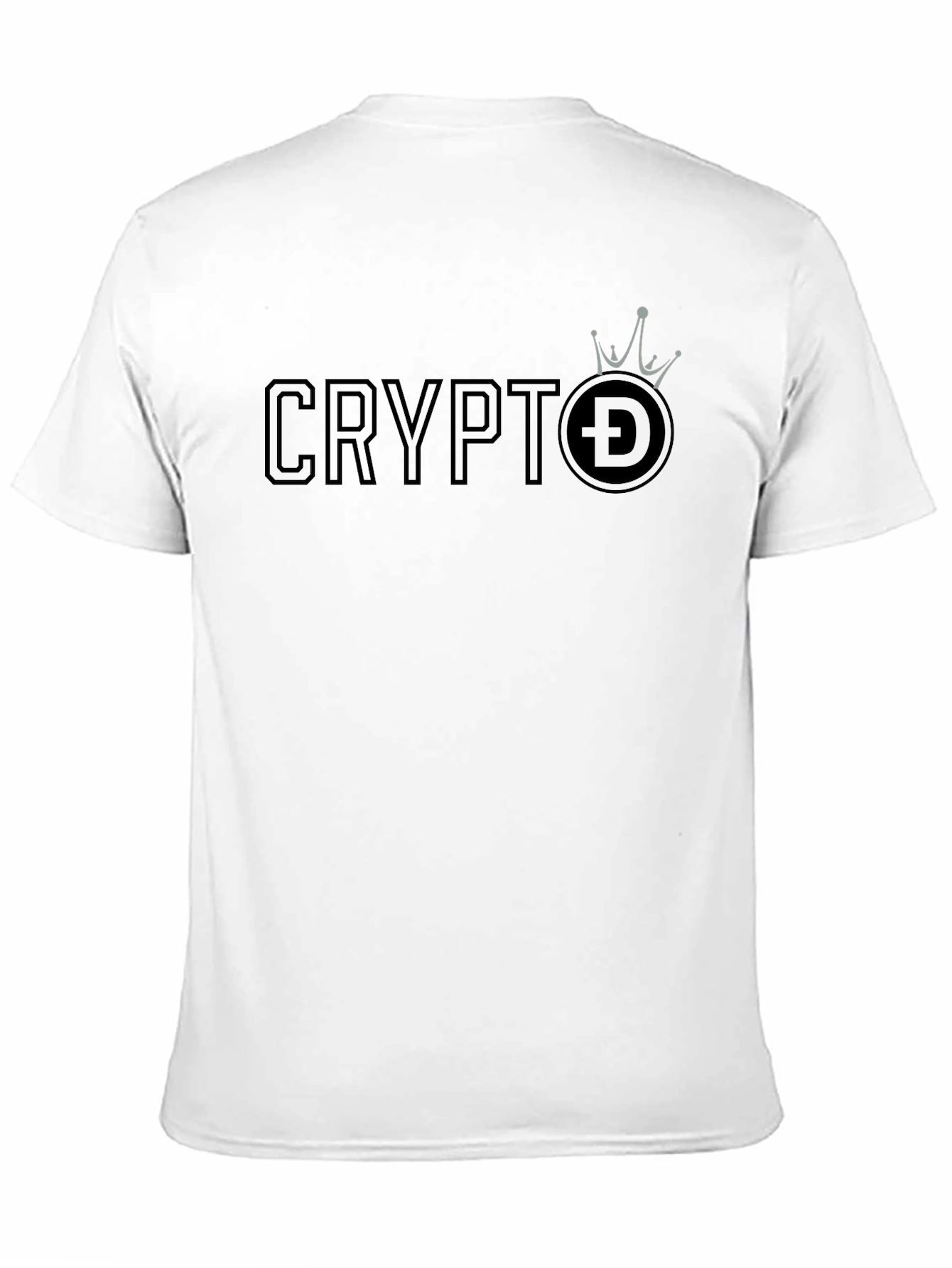 Crypto Doge Crown T-Shirt – Stylish Crypto Lover Graphic Tee