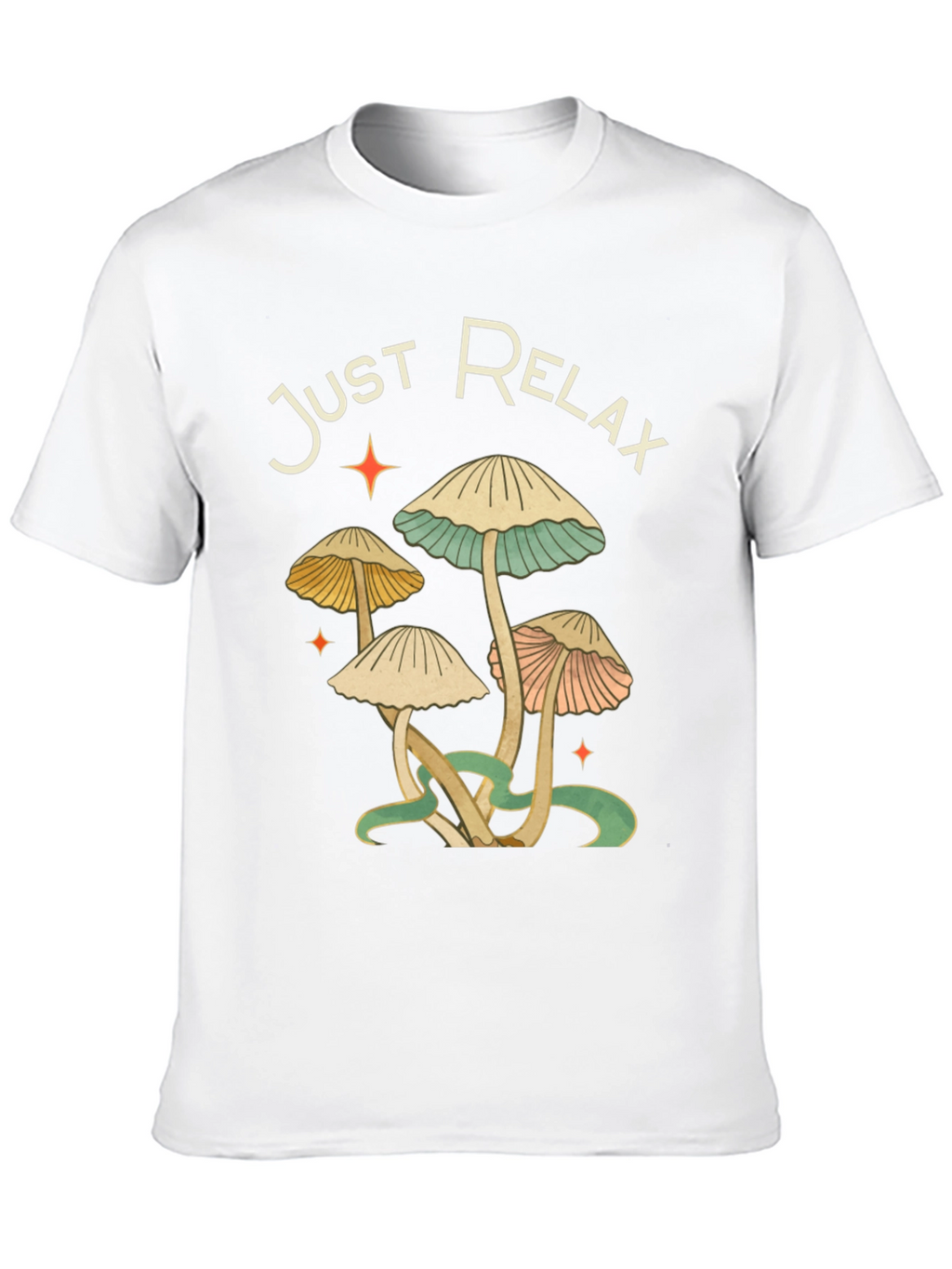 Just Relax Mushroom Graphic Tee