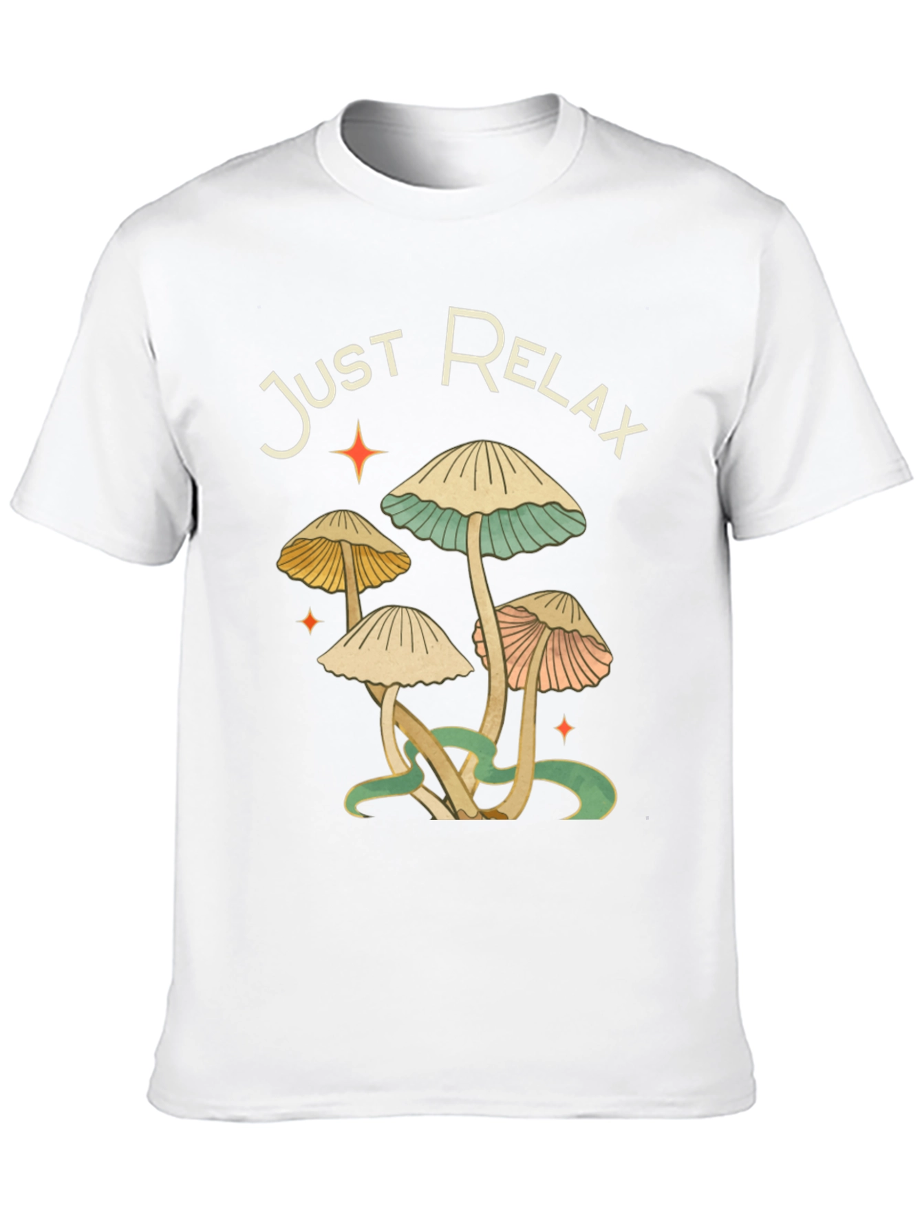 Just Relax Mushroom Graphic Tee