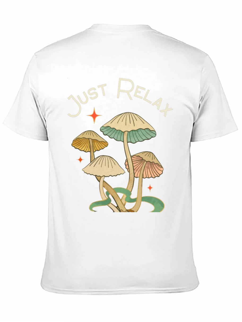 Just Relax Mushroom Graphic Tee
