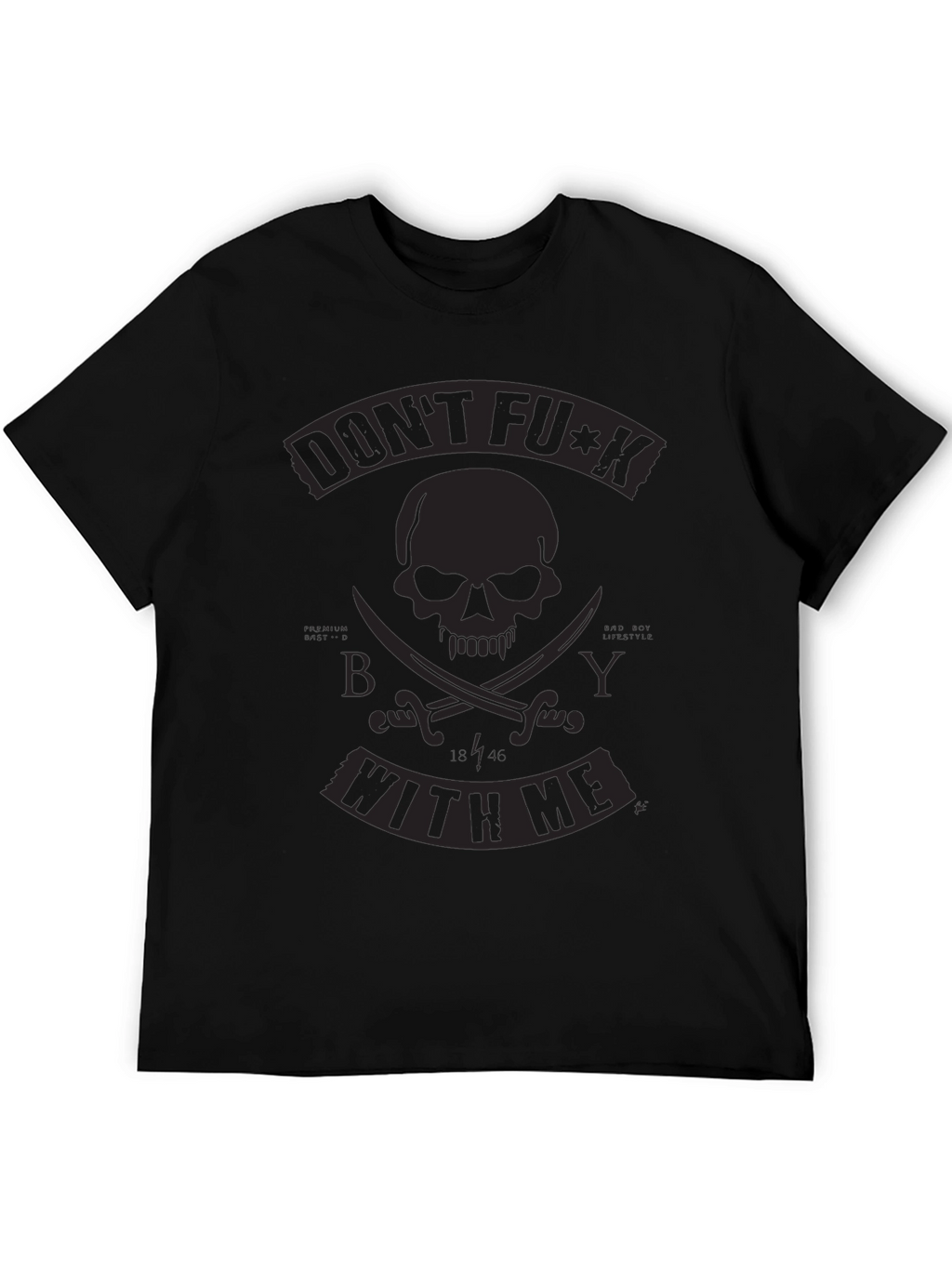 Dont F*ck With Me Pirate Skull T-Shirt