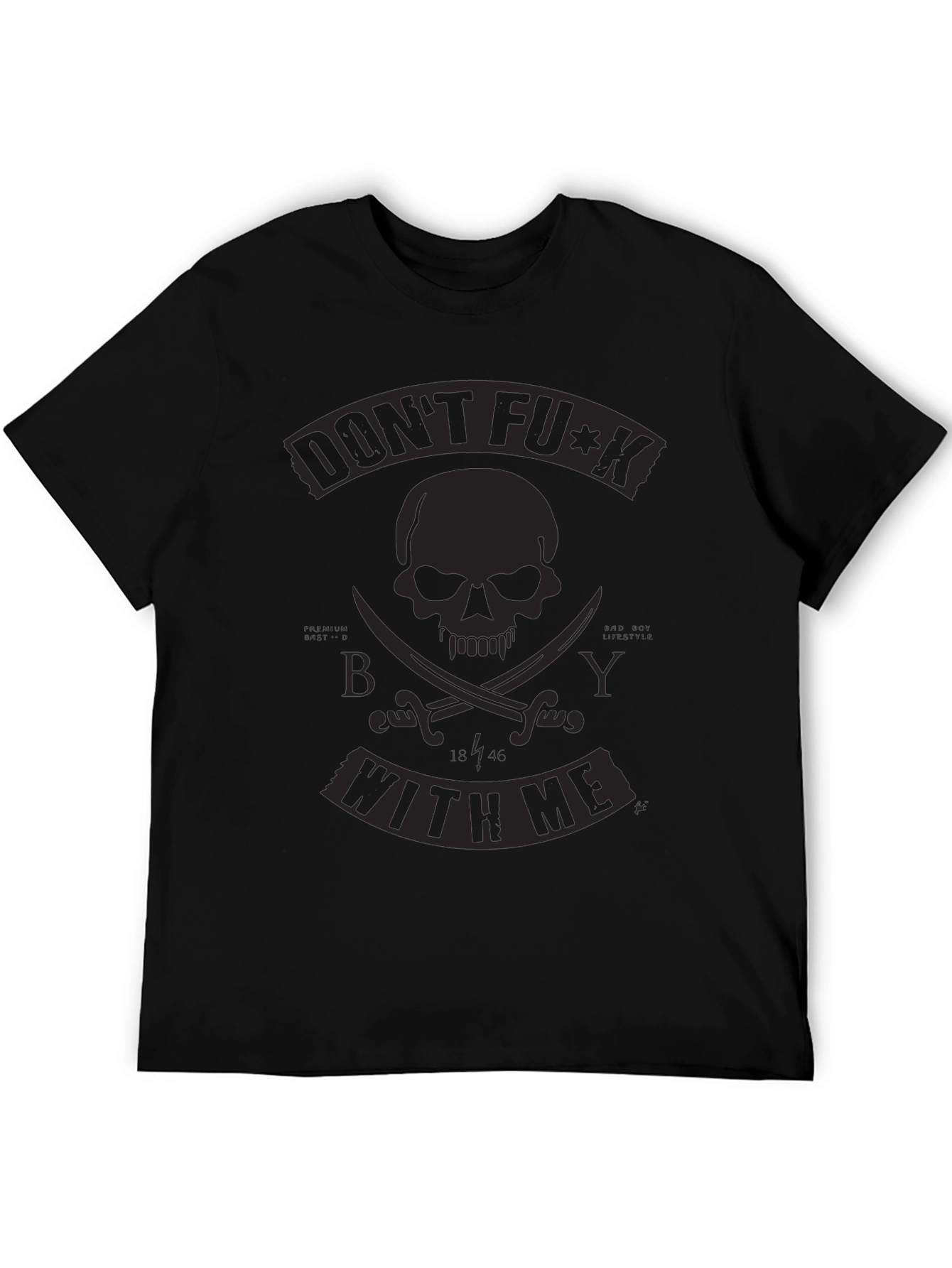 Dont F*ck With Me Pirate Skull T-Shirt
