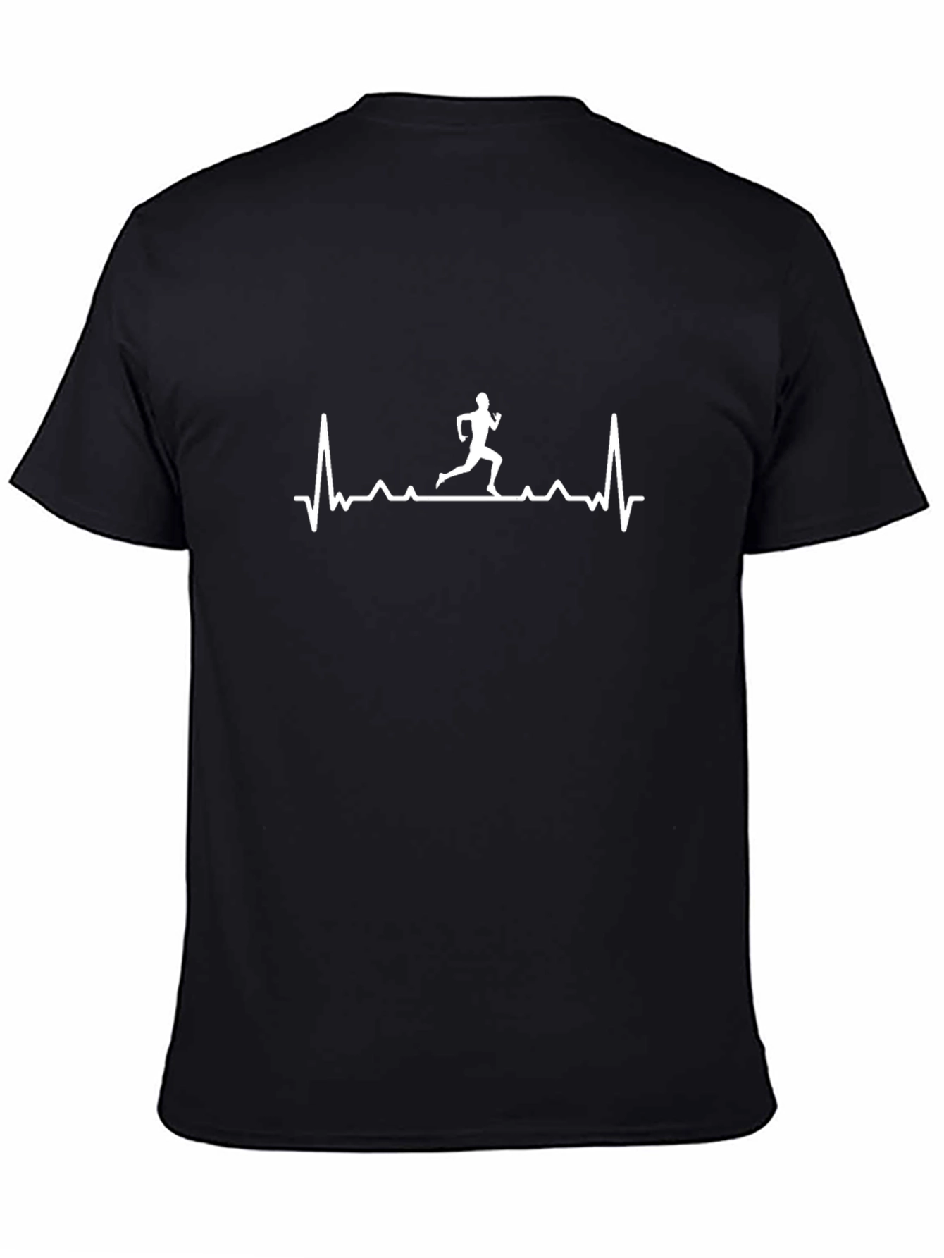 Running Heartbeat T-Shirt - Cardio Lover Tee