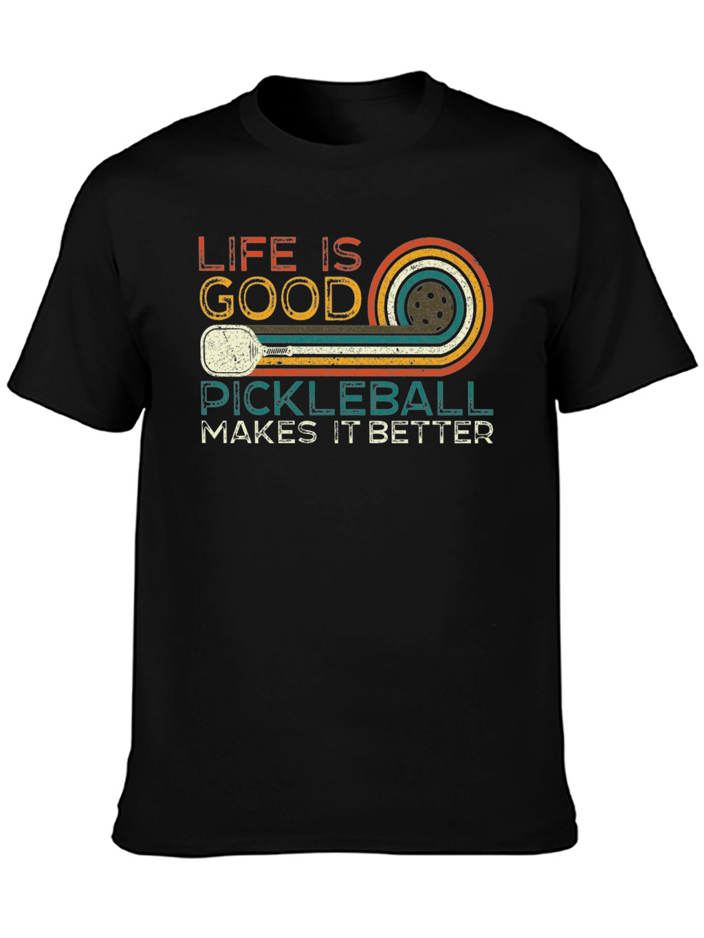 Life is Good Pickleball T-Shirt