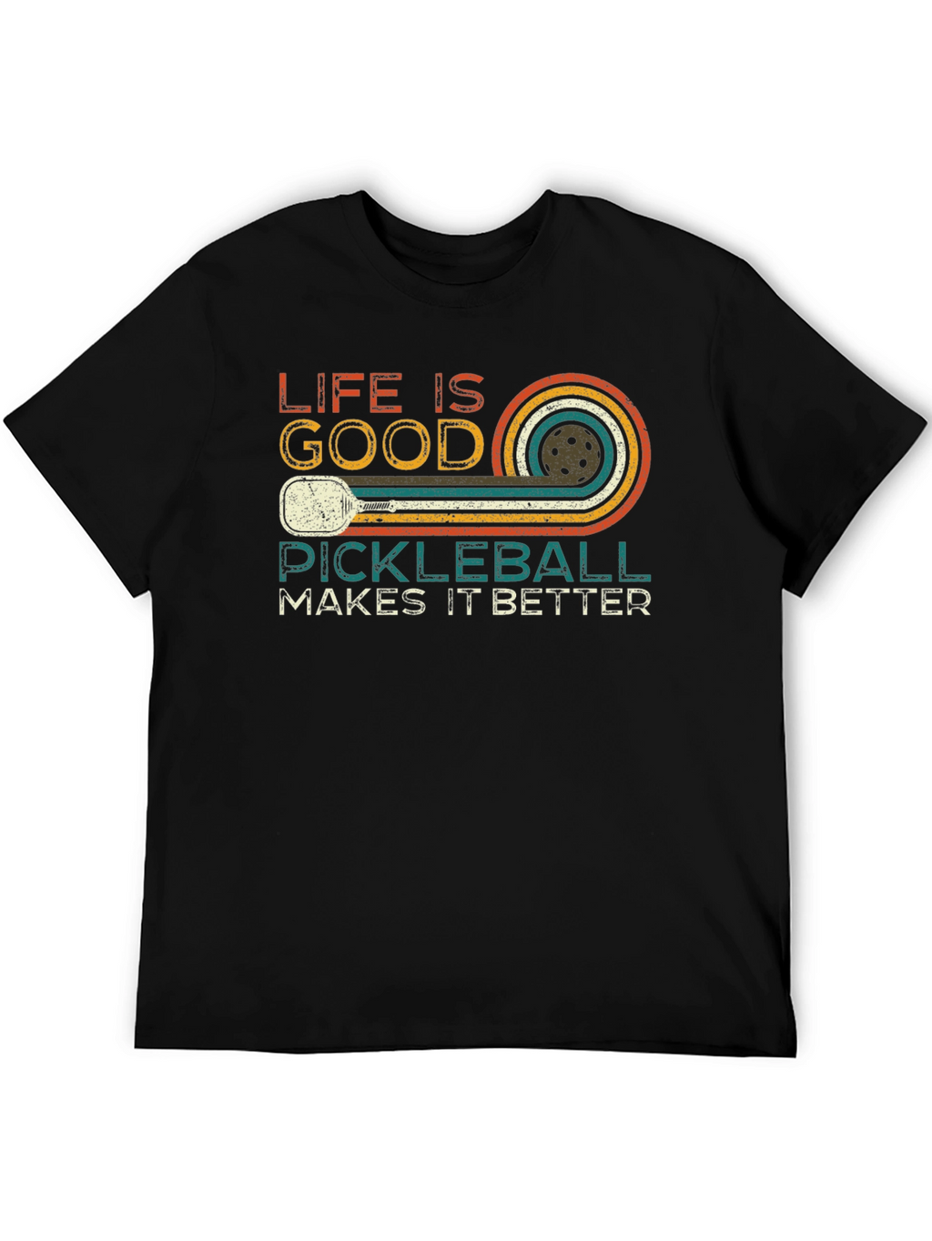 Life is Good Pickleball T-Shirt