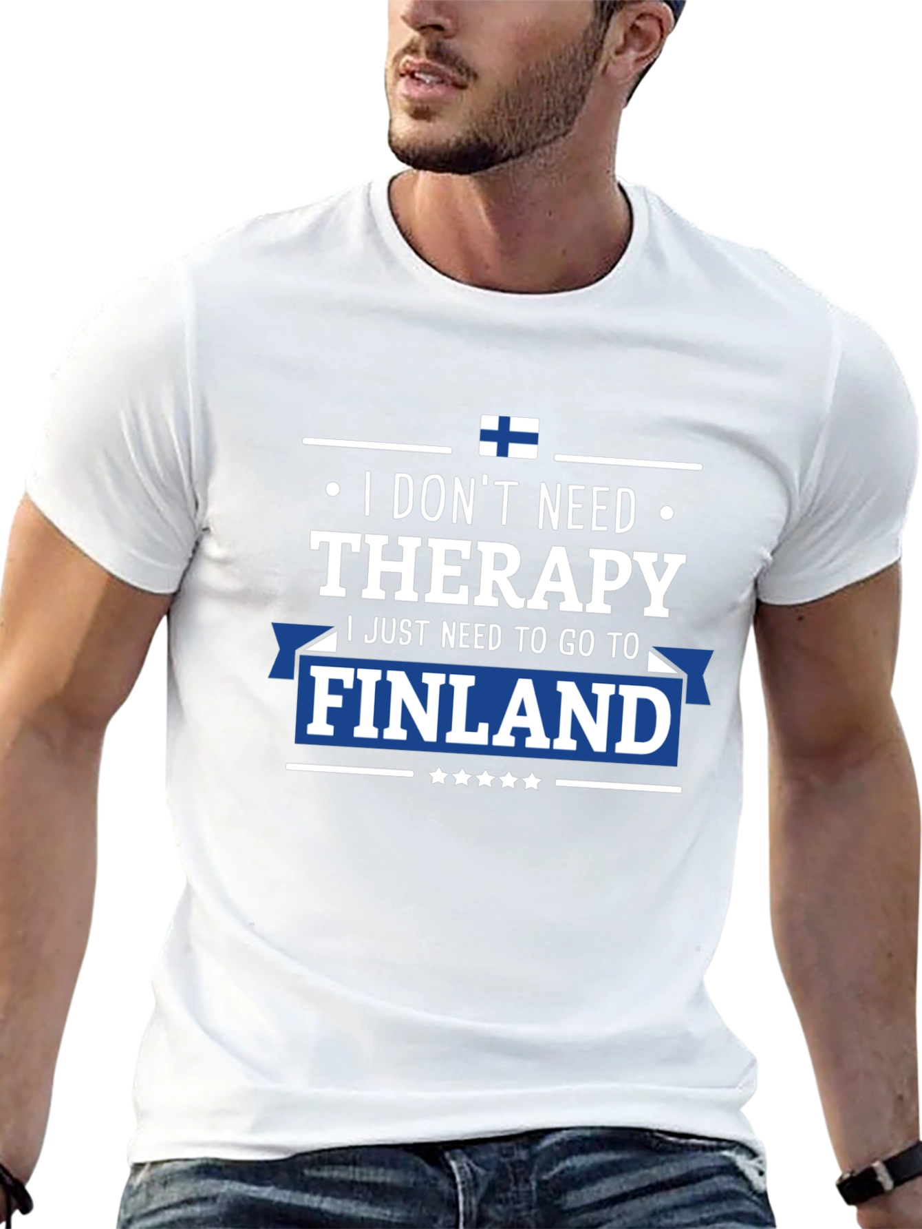 Finland Therapy Graphic Tee