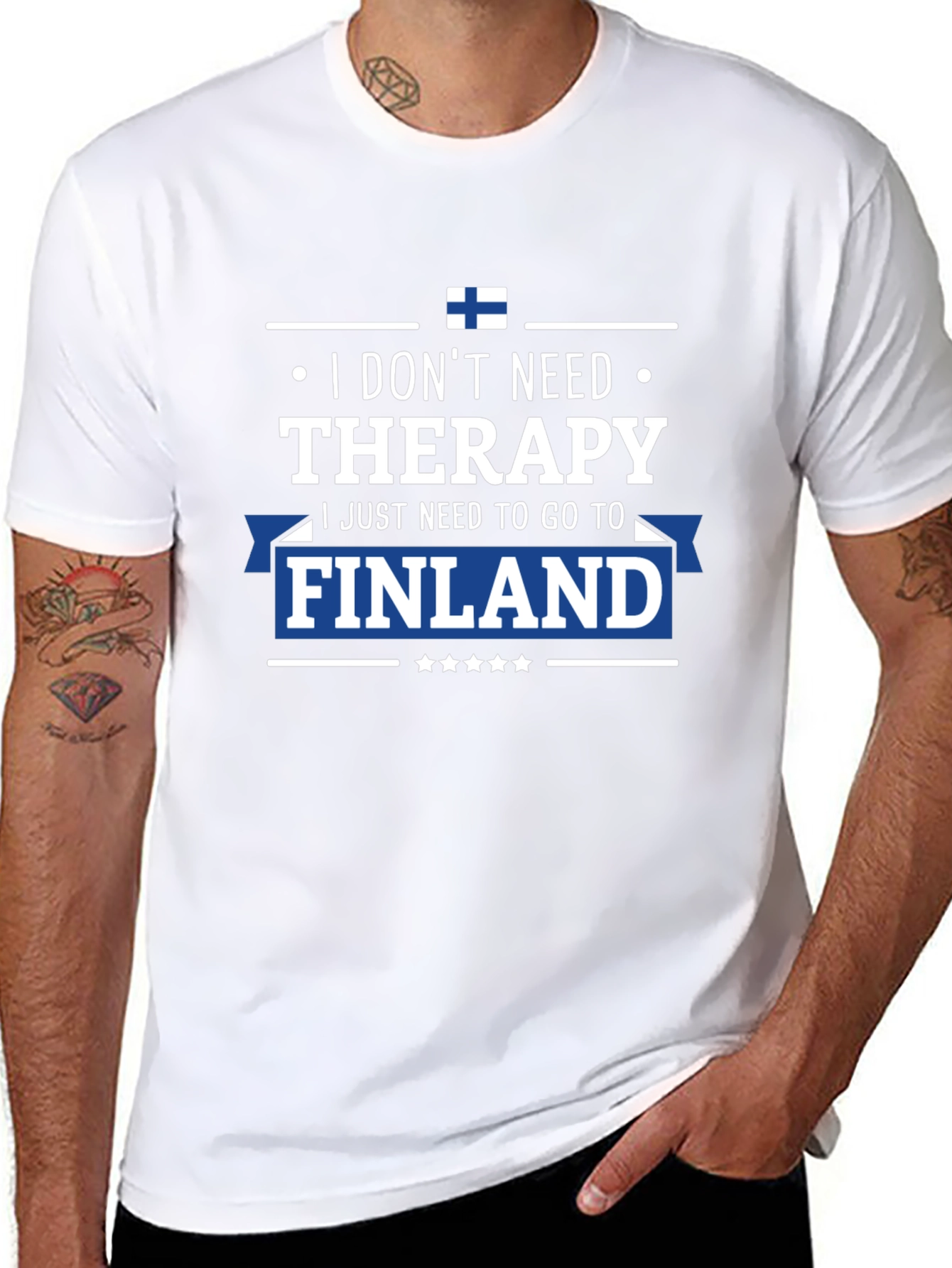 Finland Therapy Graphic Tee