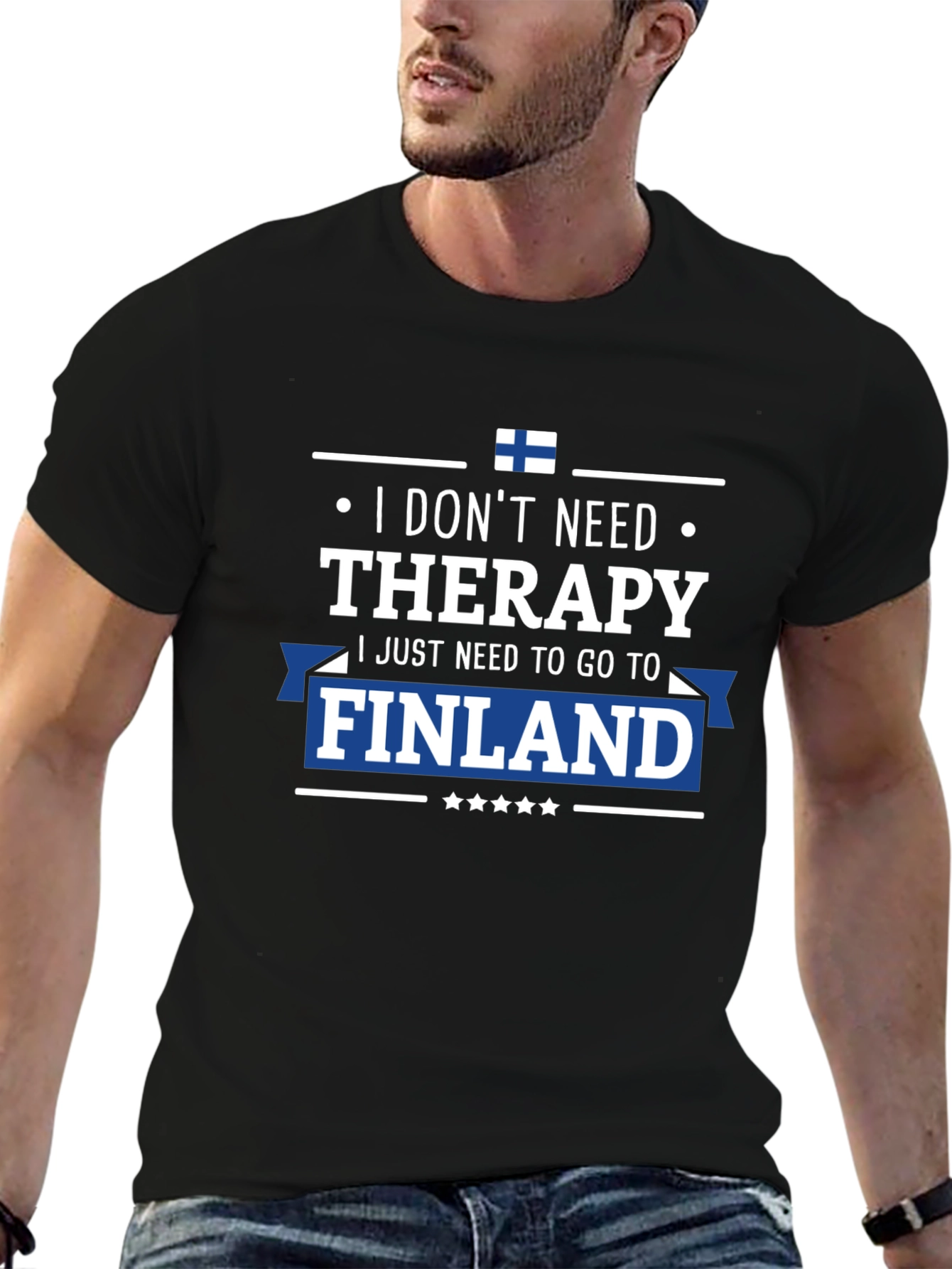 Finland Therapy Graphic Tee