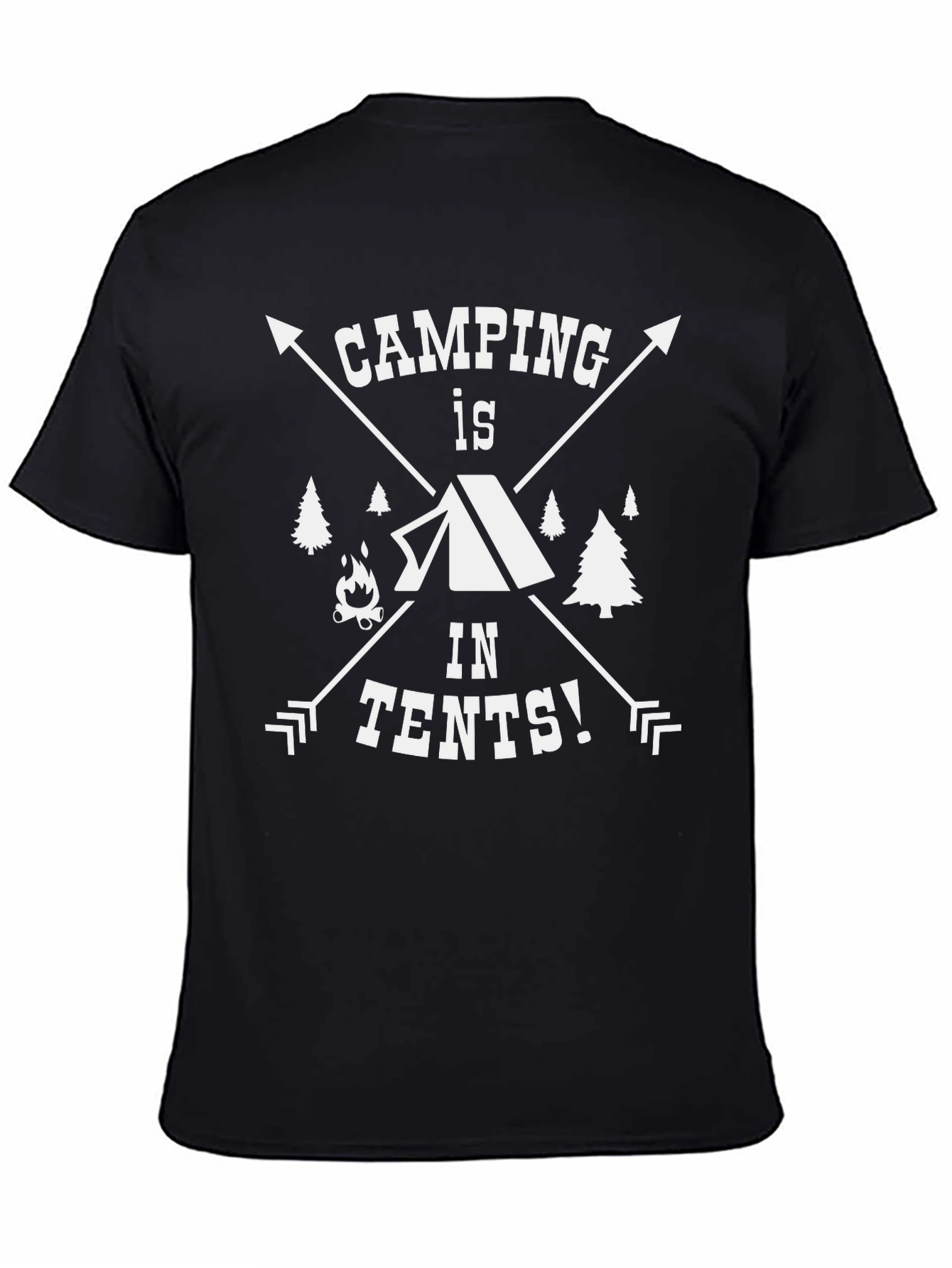 Camping in Tents Graphic Tee - Unisex