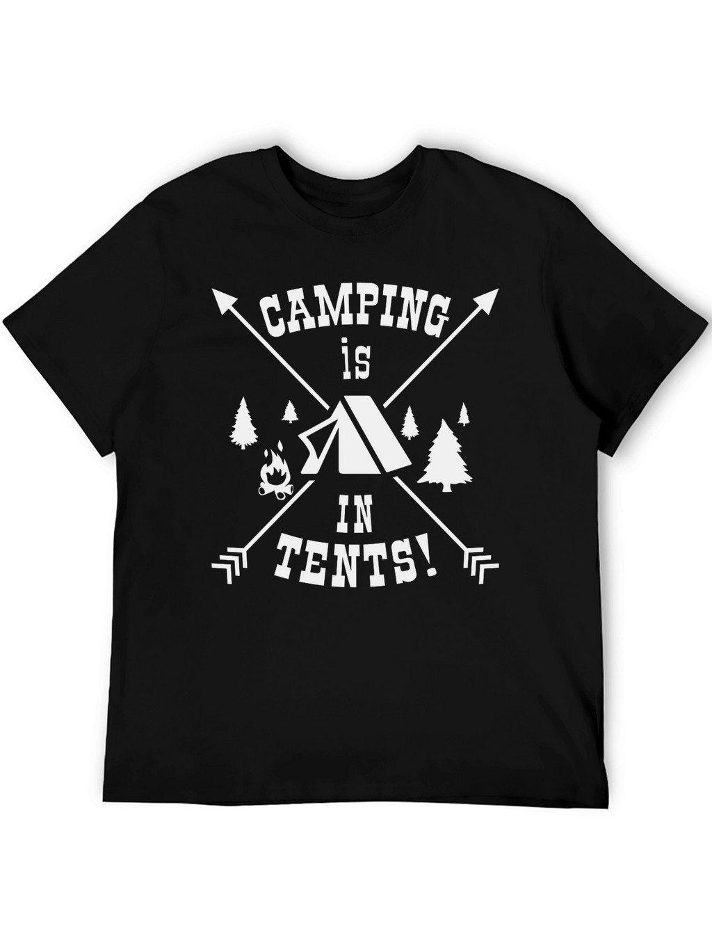 Camping in Tents Graphic Tee - Unisex