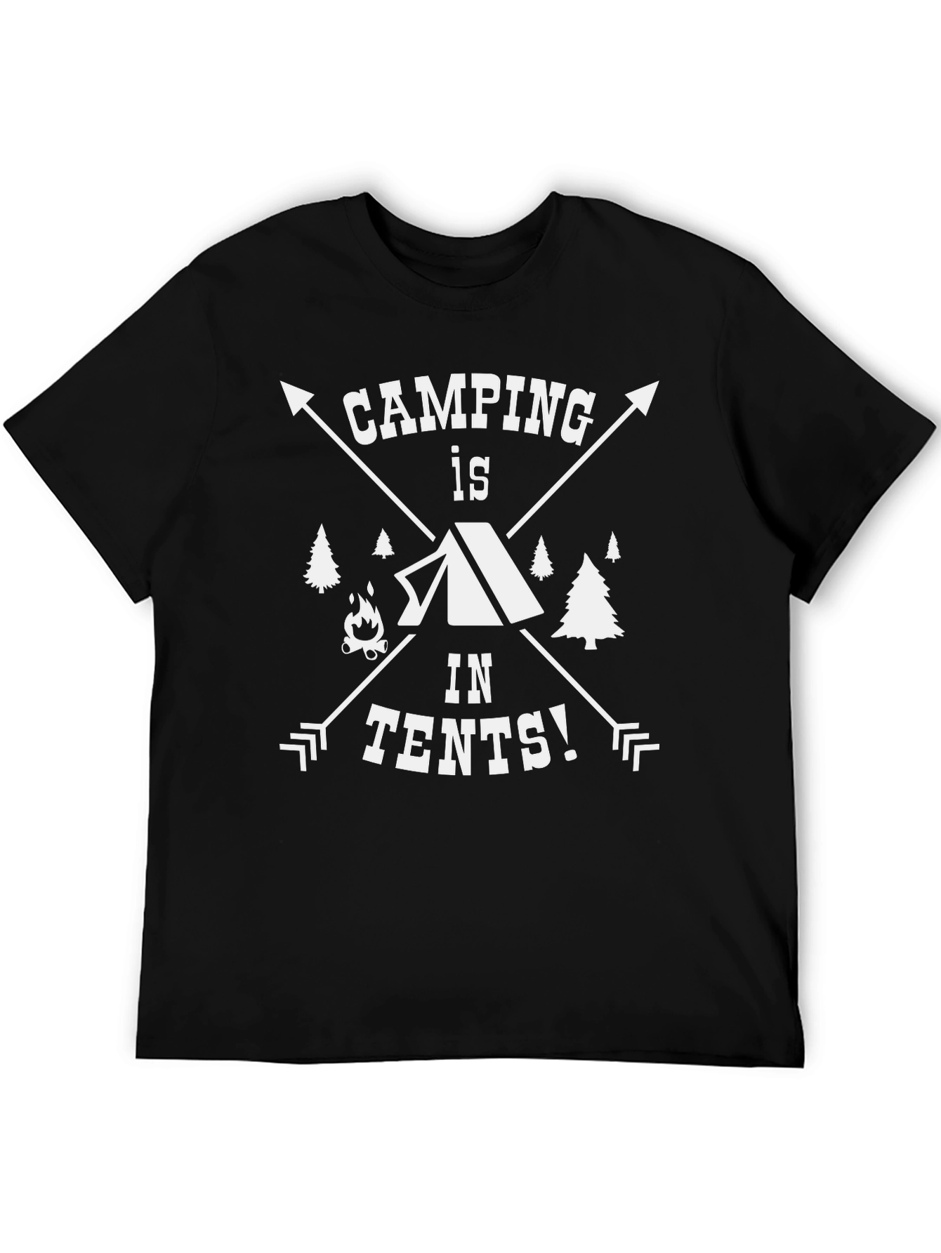 Camping in Tents Graphic Tee - Unisex