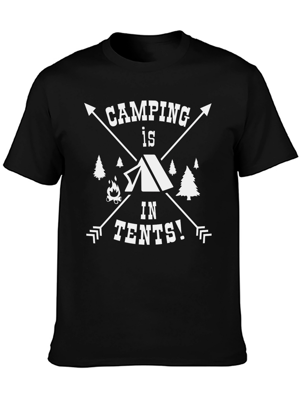 Camping in Tents Graphic Tee - Unisex