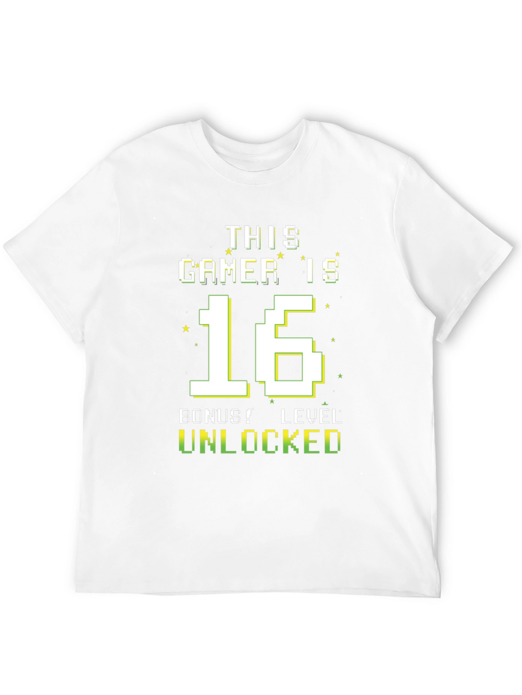 Gamer 16th Birthday Level Unlocked T-Shirt