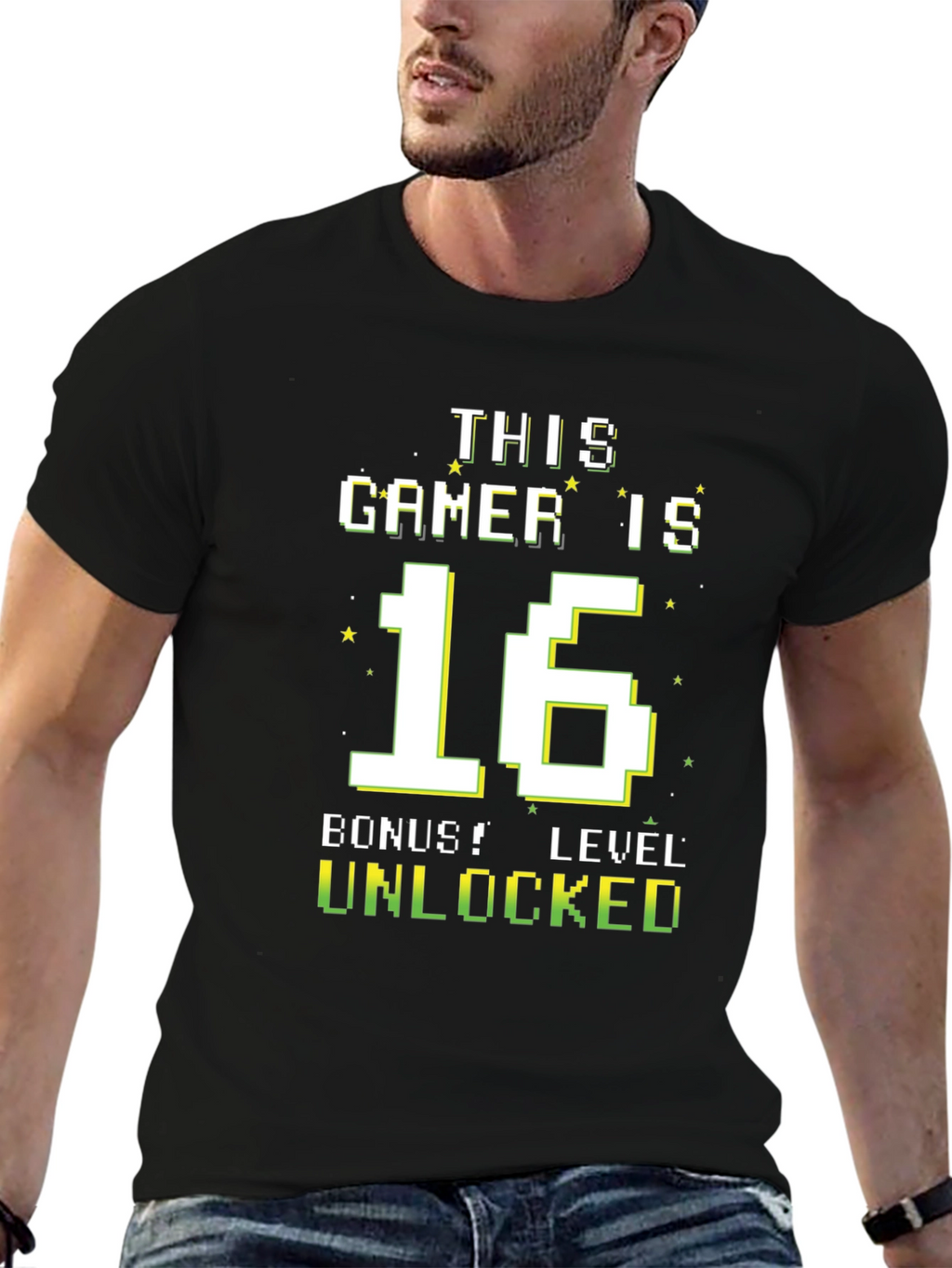 Gamer 16th Birthday Level Unlocked T-Shirt