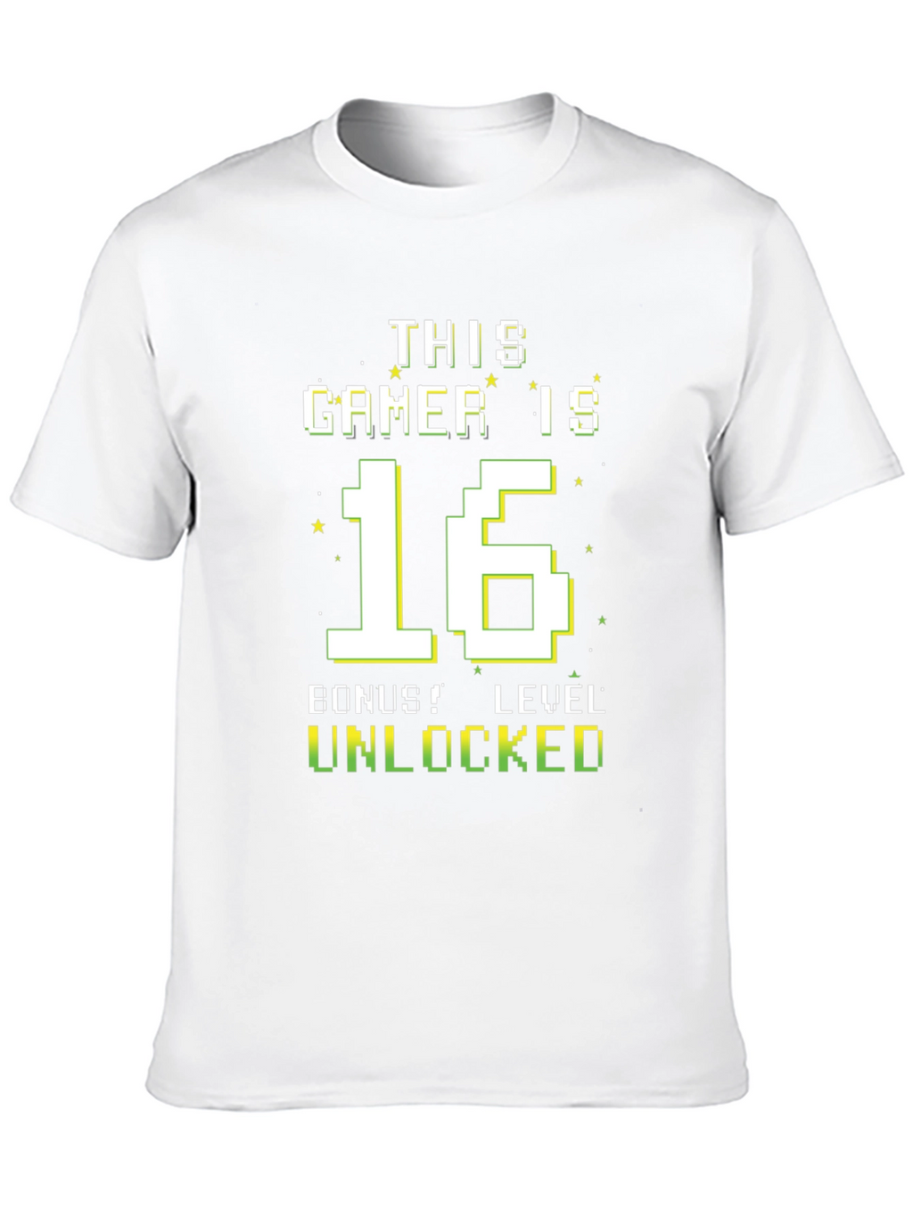 Gamer 16th Birthday Level Unlocked T-Shirt