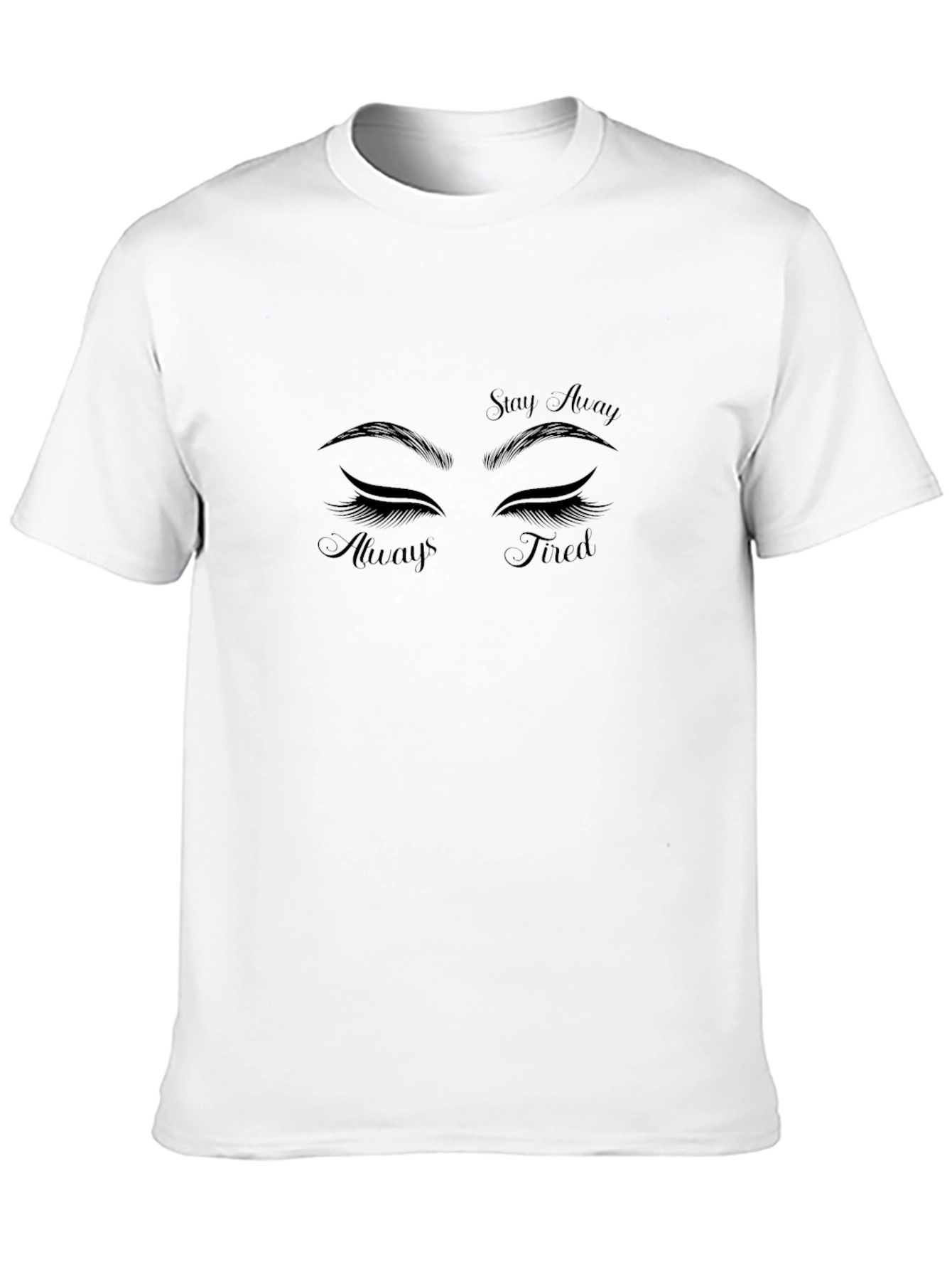 Always Tired Graphic Print Tee