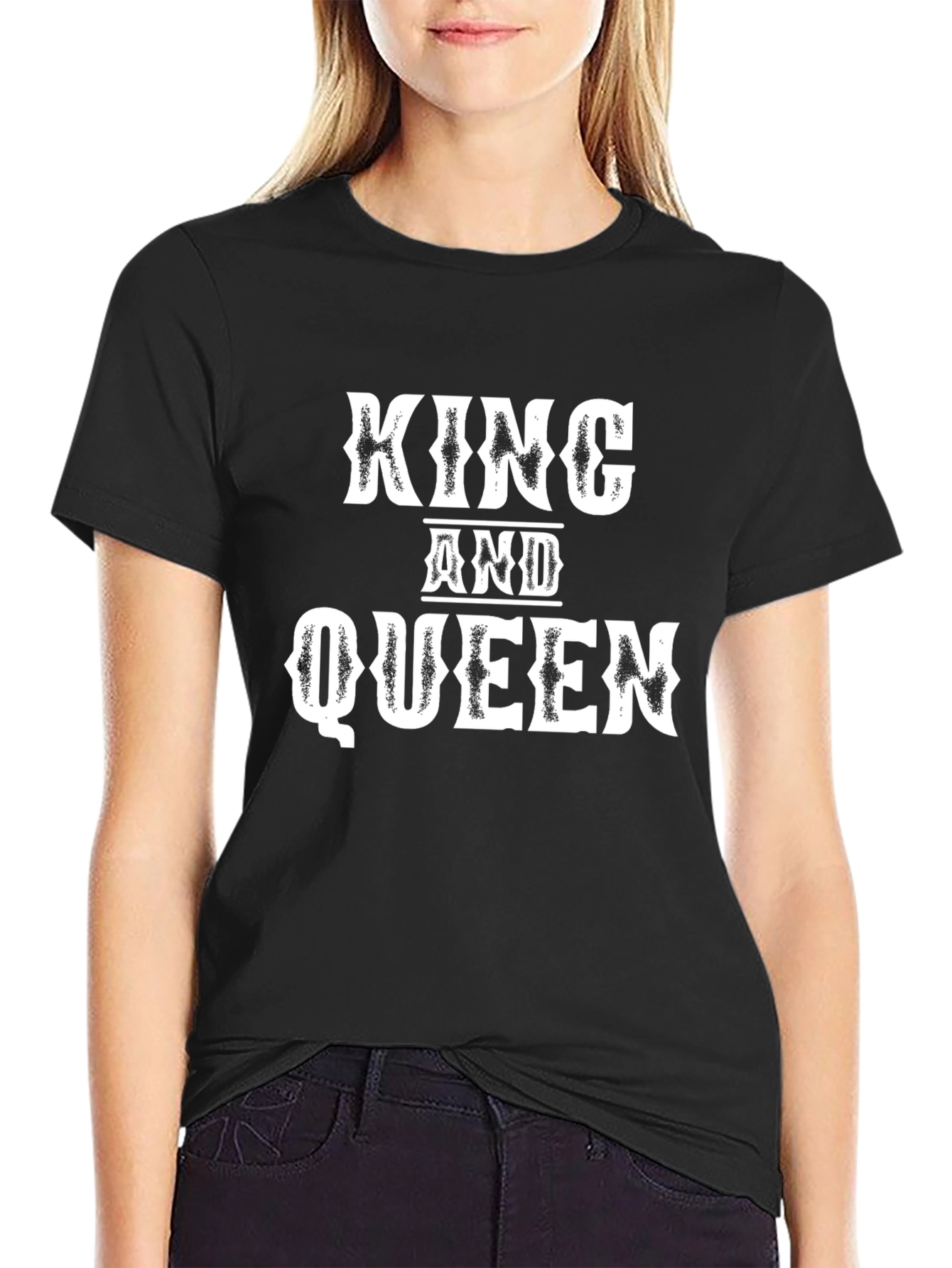 King and Queen Graphic T-Shirt