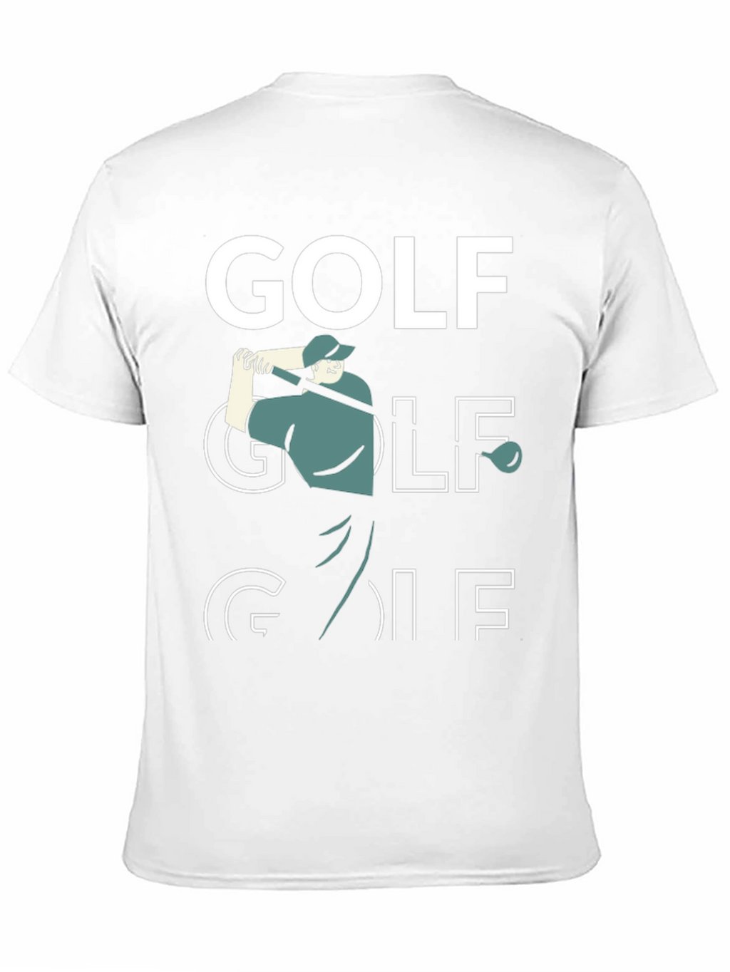 Golf Graphic T-Shirt - Black Tee