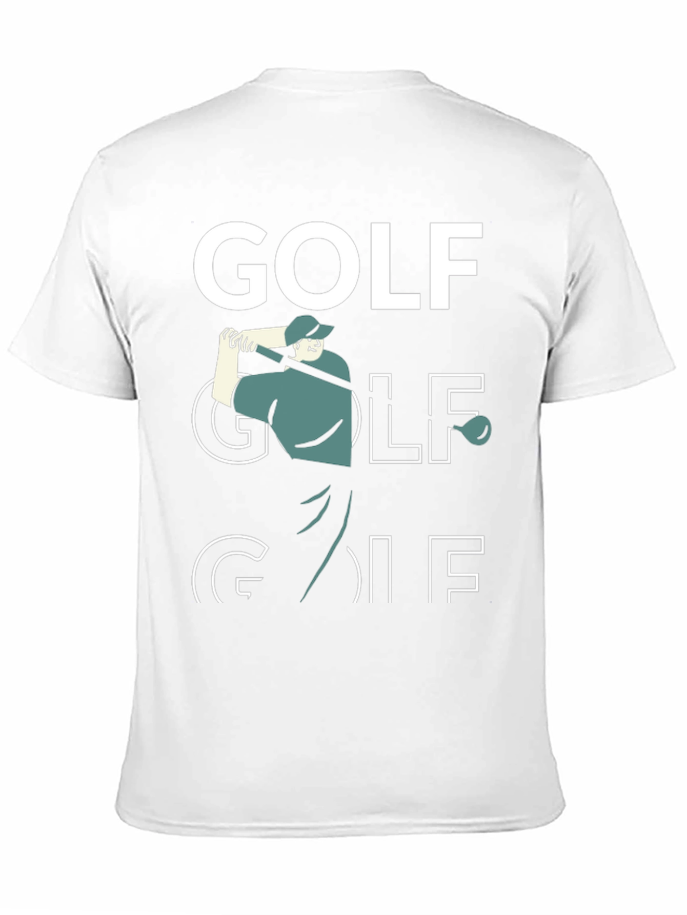 Golf Graphic T-Shirt - Black Tee