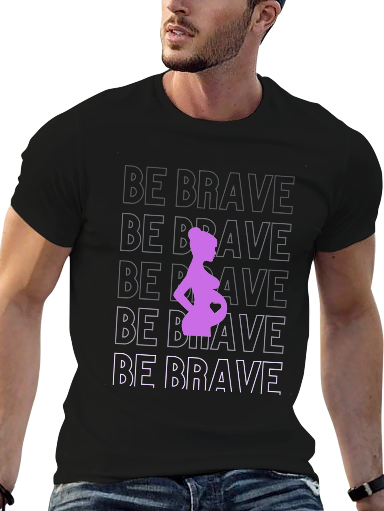 Be Brave Maternity T-Shirt