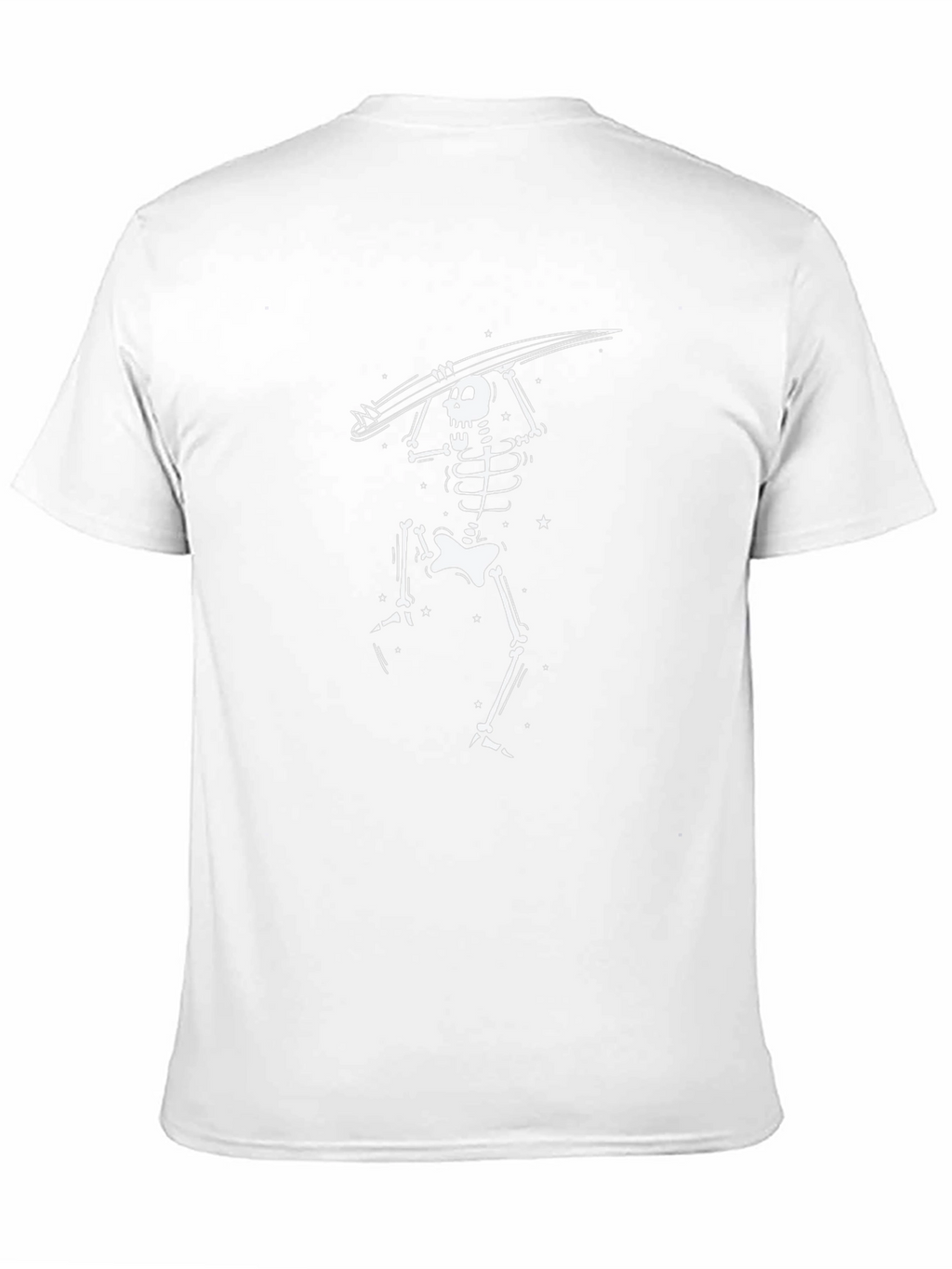 Skeleton Surfer Graphic T-Shirt