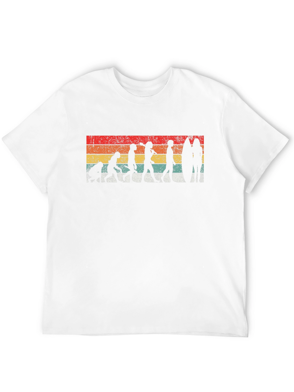 Surfing Evolution Graphic Tee