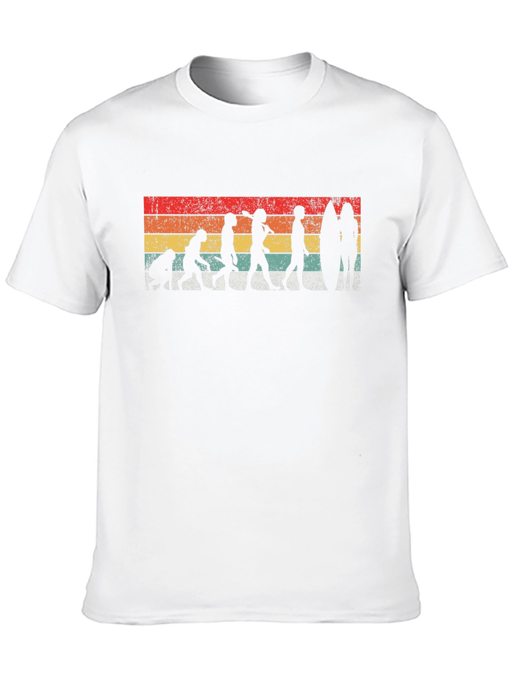 Surfing Evolution Graphic Tee