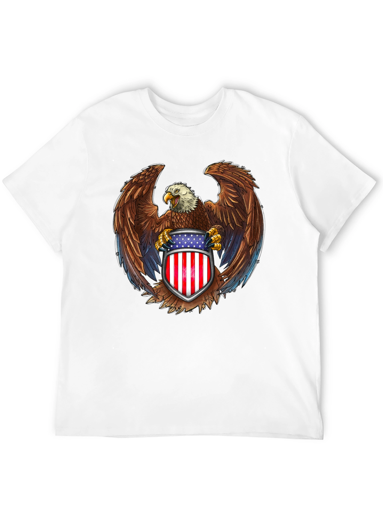 American Eagle Graphic Tee - Patriotic Pride
