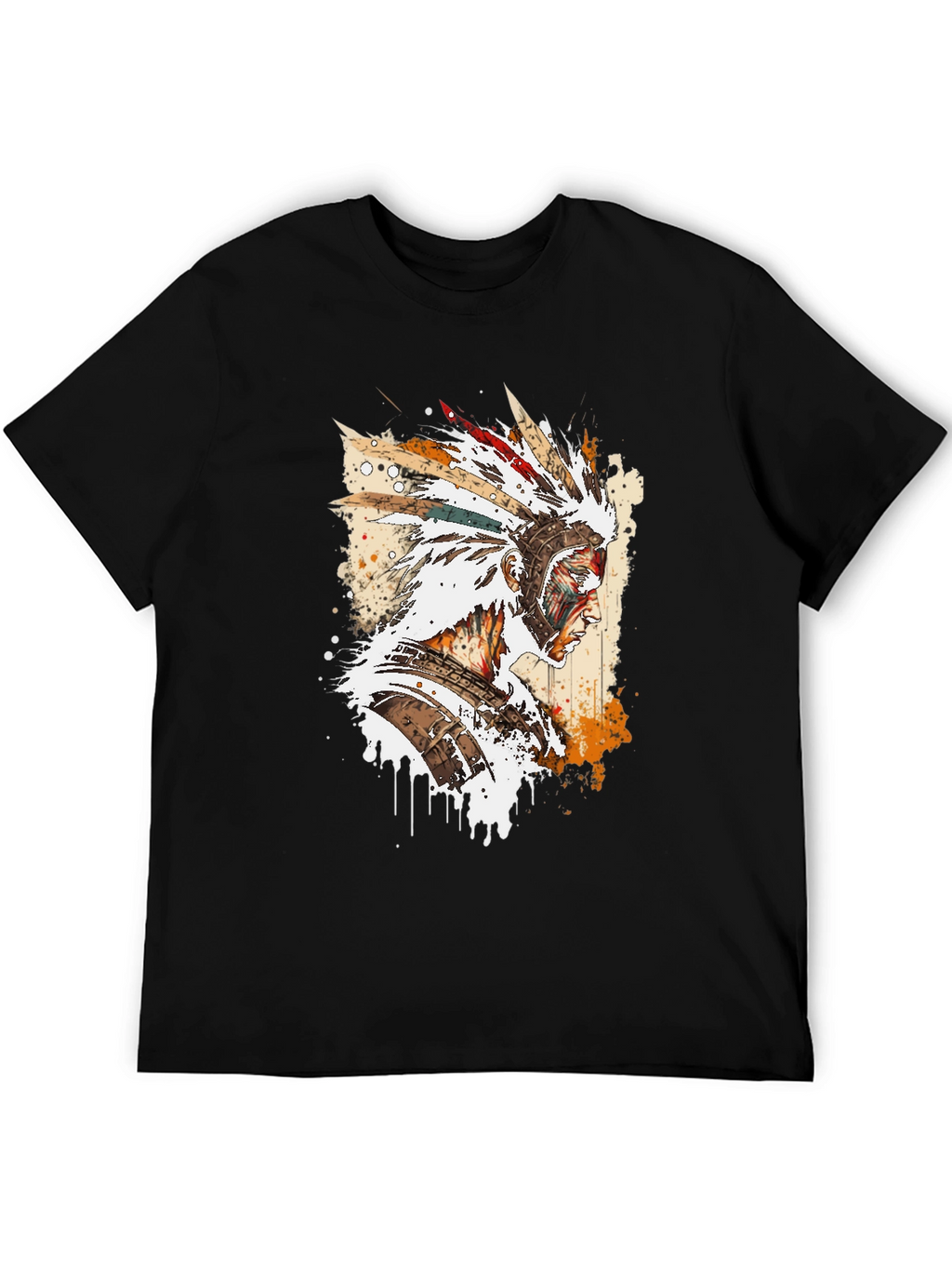 Native American Headdress T-Shirt - Graphic Tee