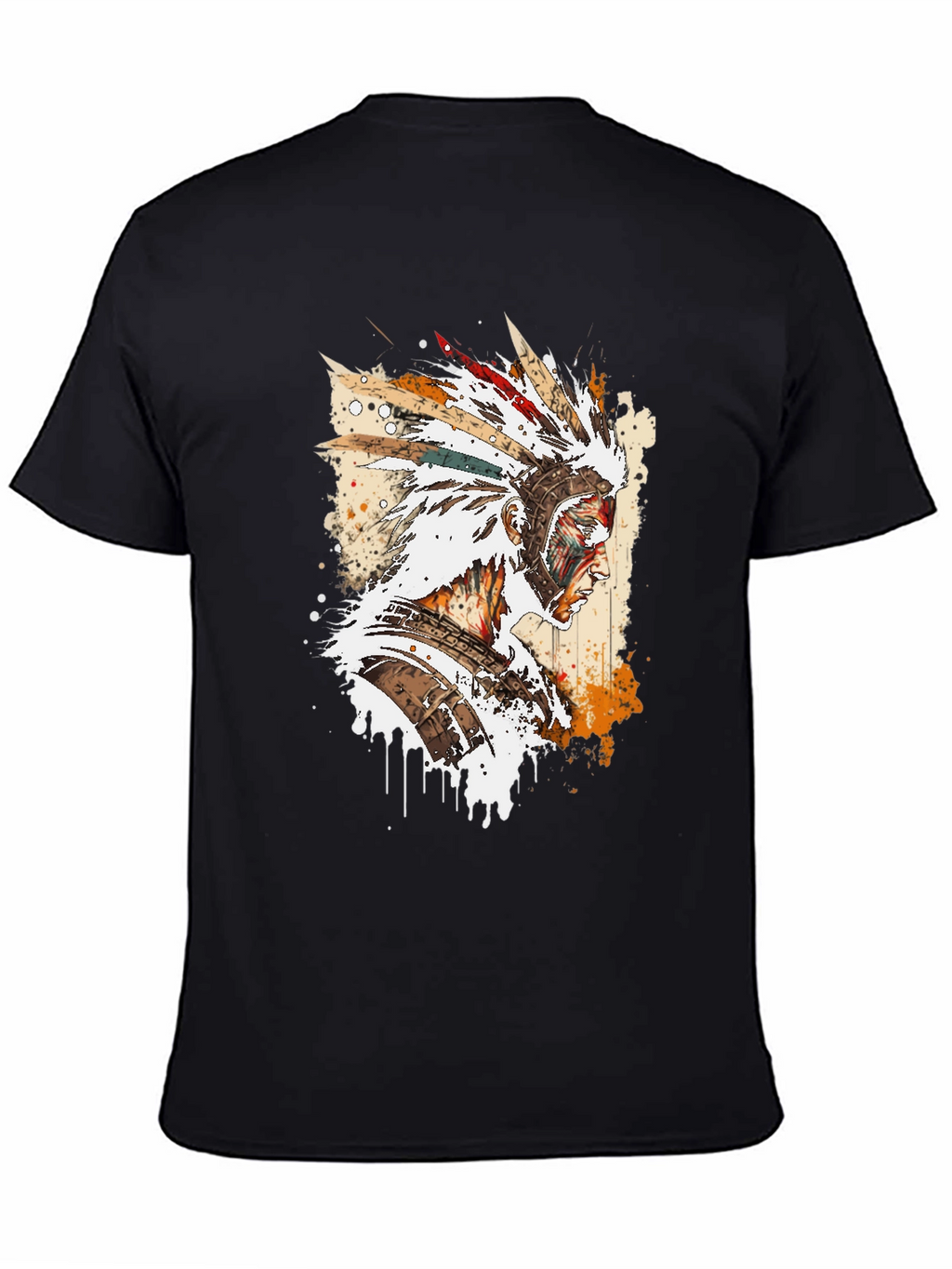 Native American Headdress T-Shirt - Graphic Tee