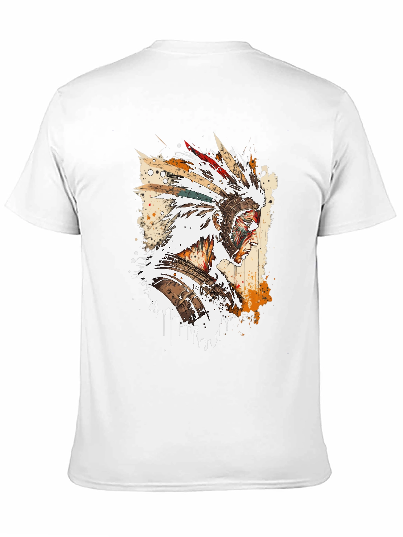 Native American Headdress T-Shirt - Graphic Tee