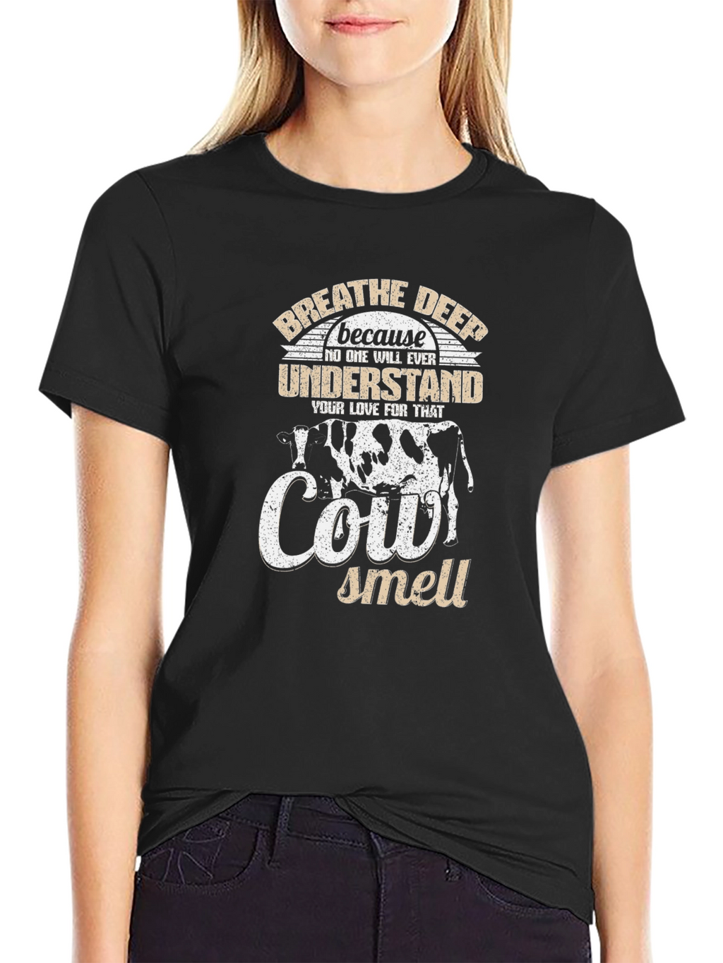 Cow Smell Graphic T-Shirt