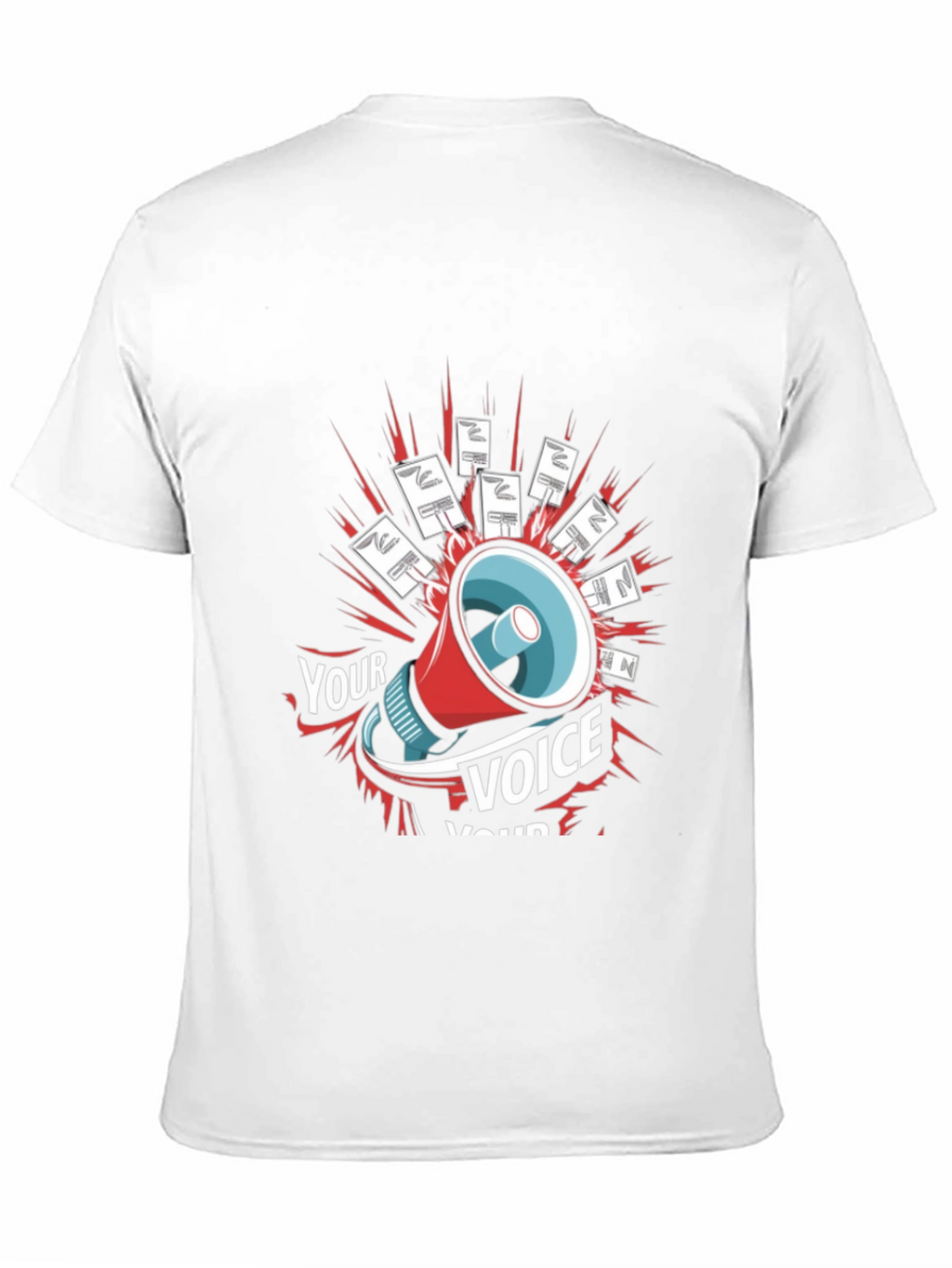 Your Voice T-Shirt Protest Shout Loud