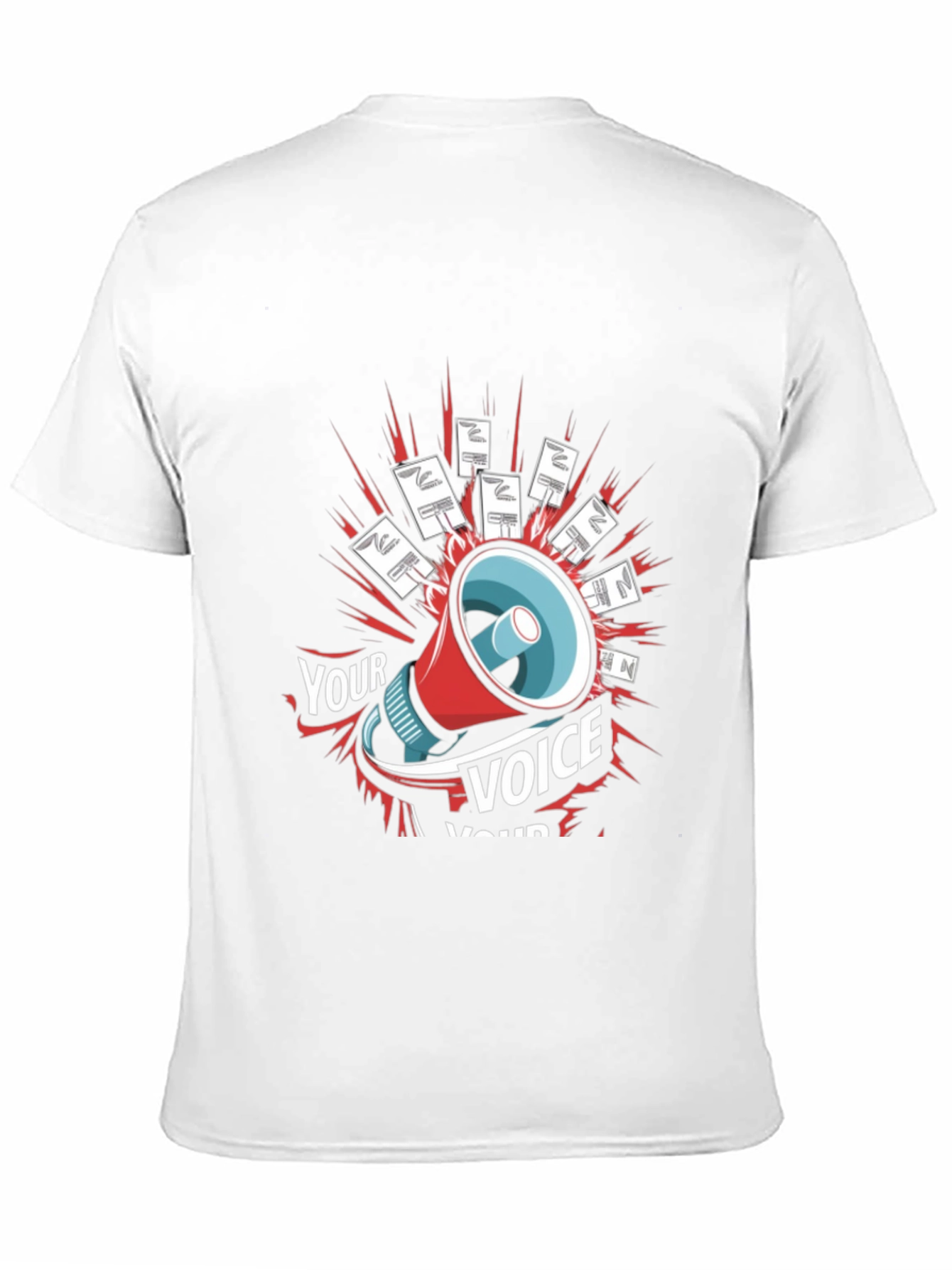 Your Voice T-Shirt Protest Shout Loud