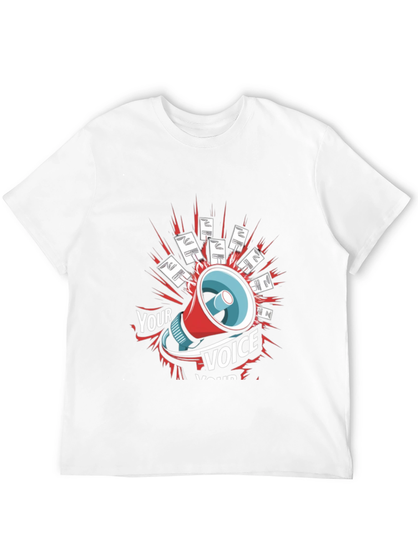 Your Voice T-Shirt Protest Shout Loud