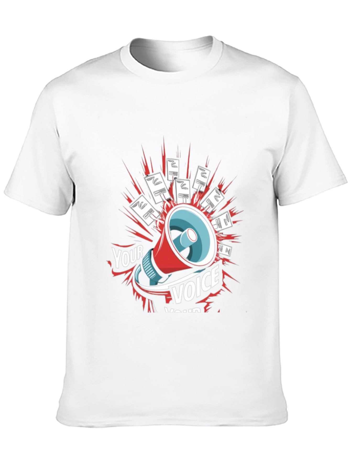 Your Voice T-Shirt Protest Shout Loud