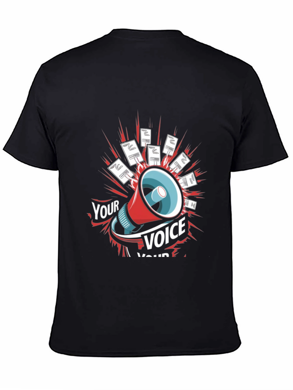 Your Voice T-Shirt Protest Shout Loud