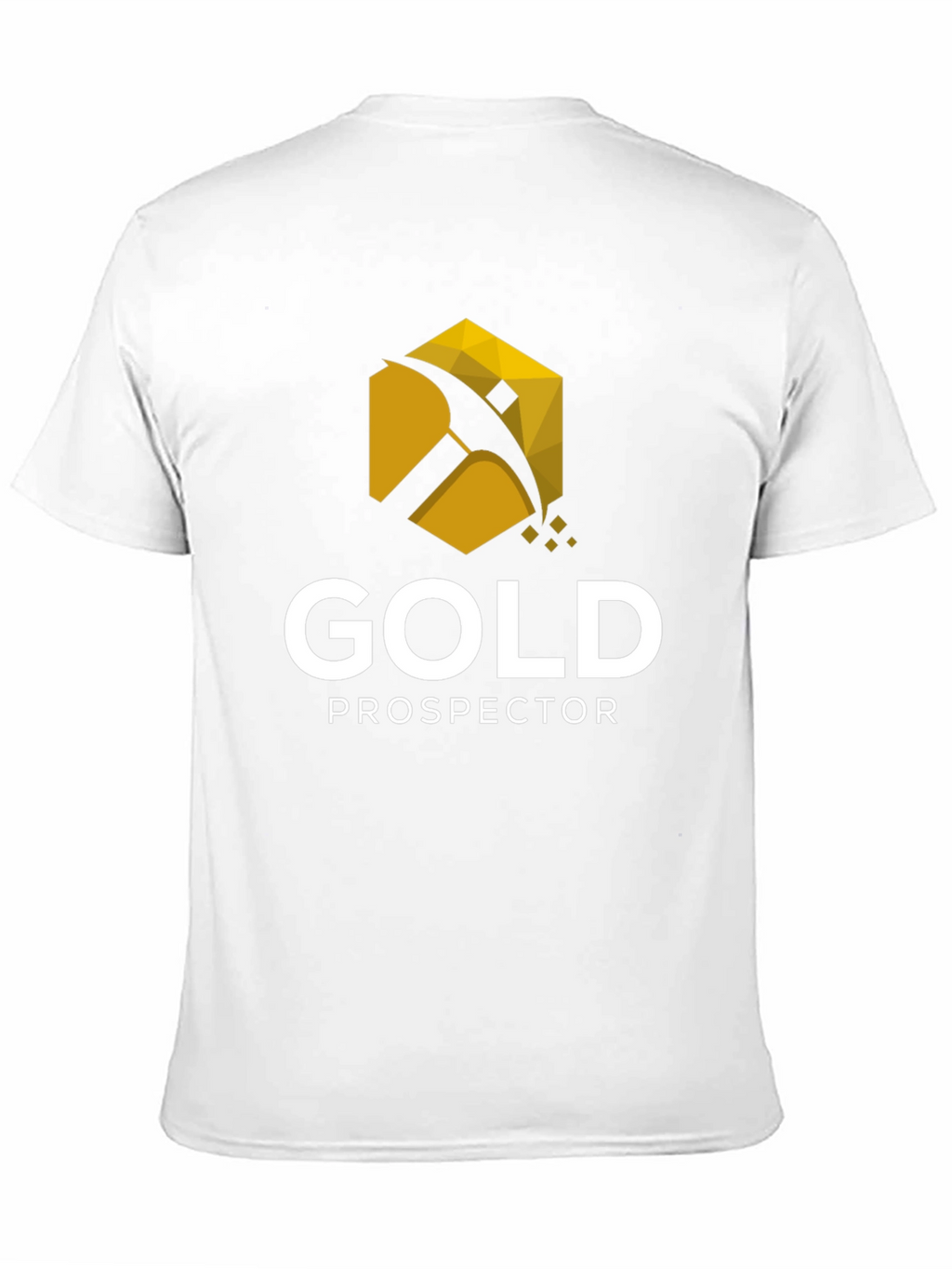 Gold Prospector Graphic Tee - Black Cotton