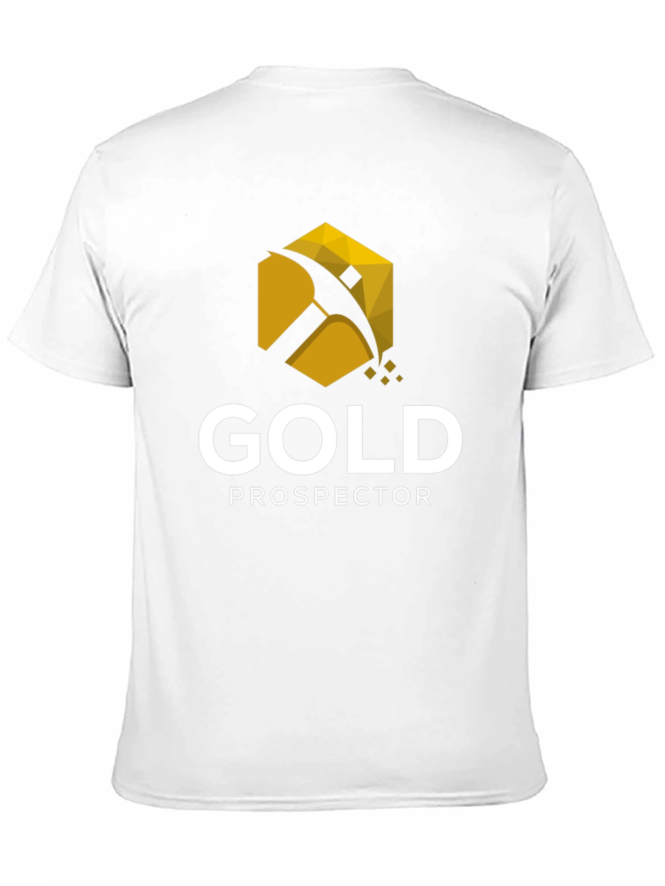 Gold Prospector Graphic Tee - Black Cotton