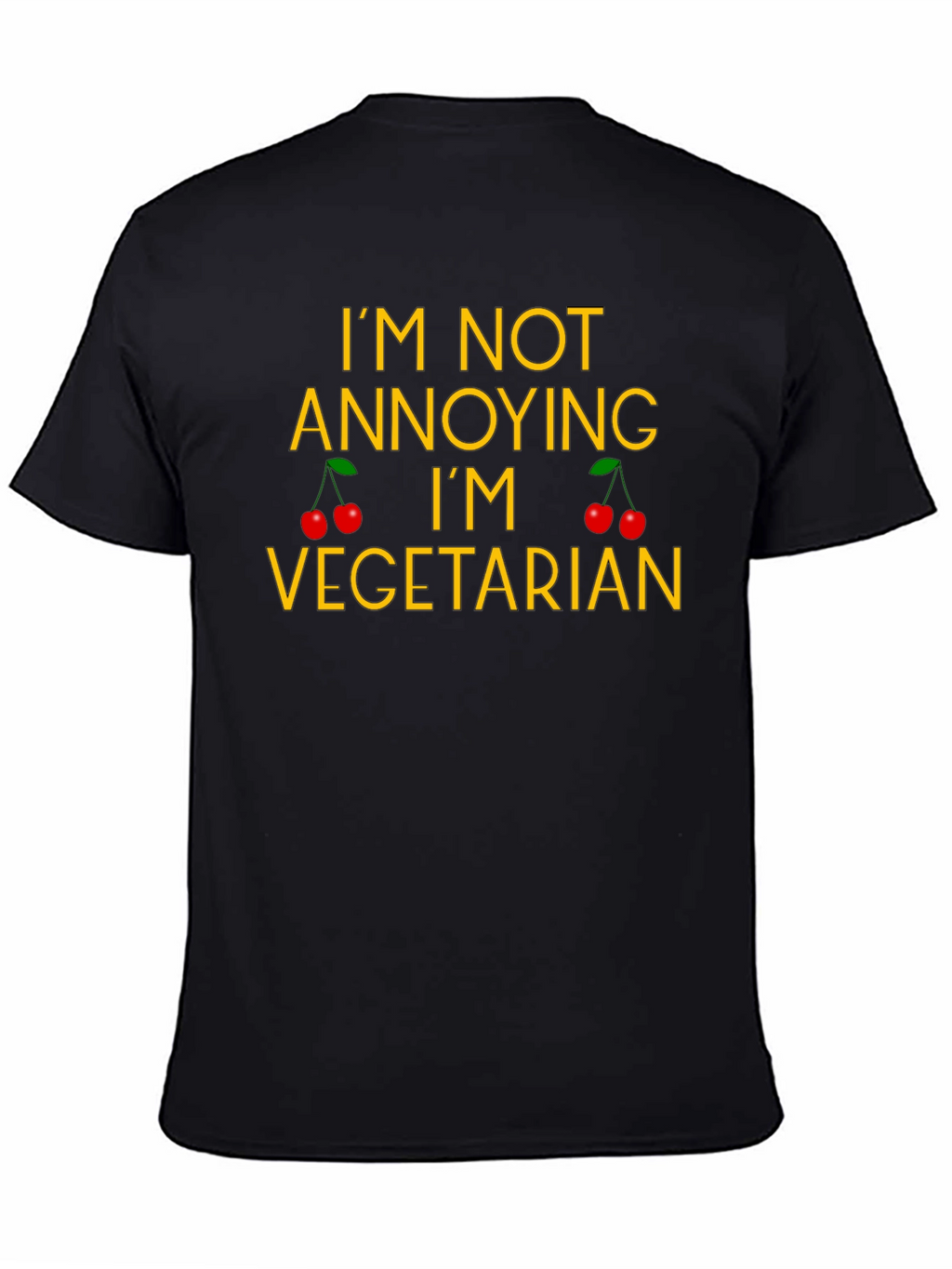 Im Not Annoying Im Vegetarian Graphic T-Shirt