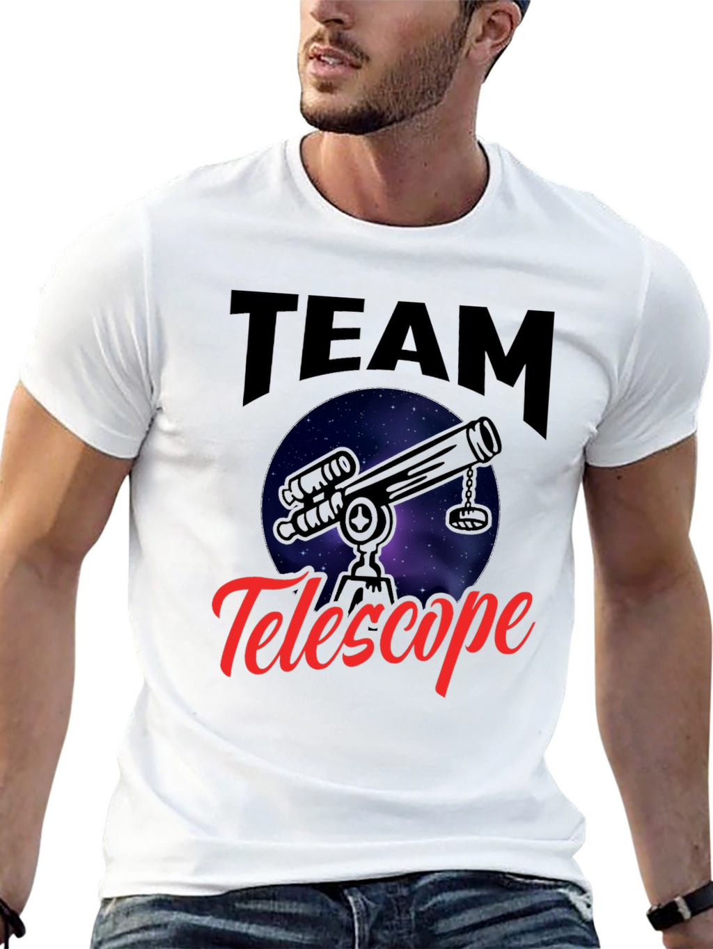Team Telescope Graphic T-Shirt