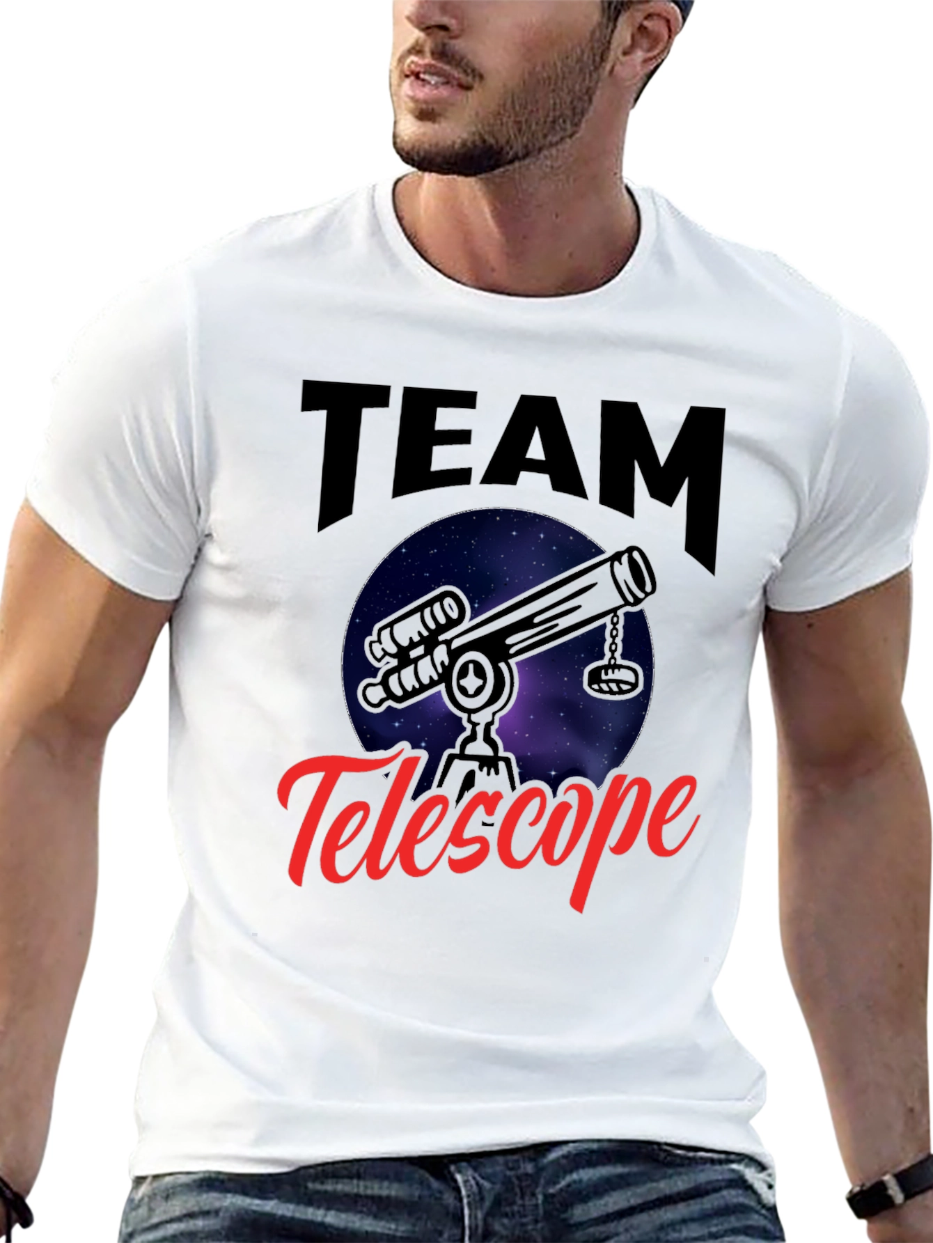 Team Telescope Graphic T-Shirt
