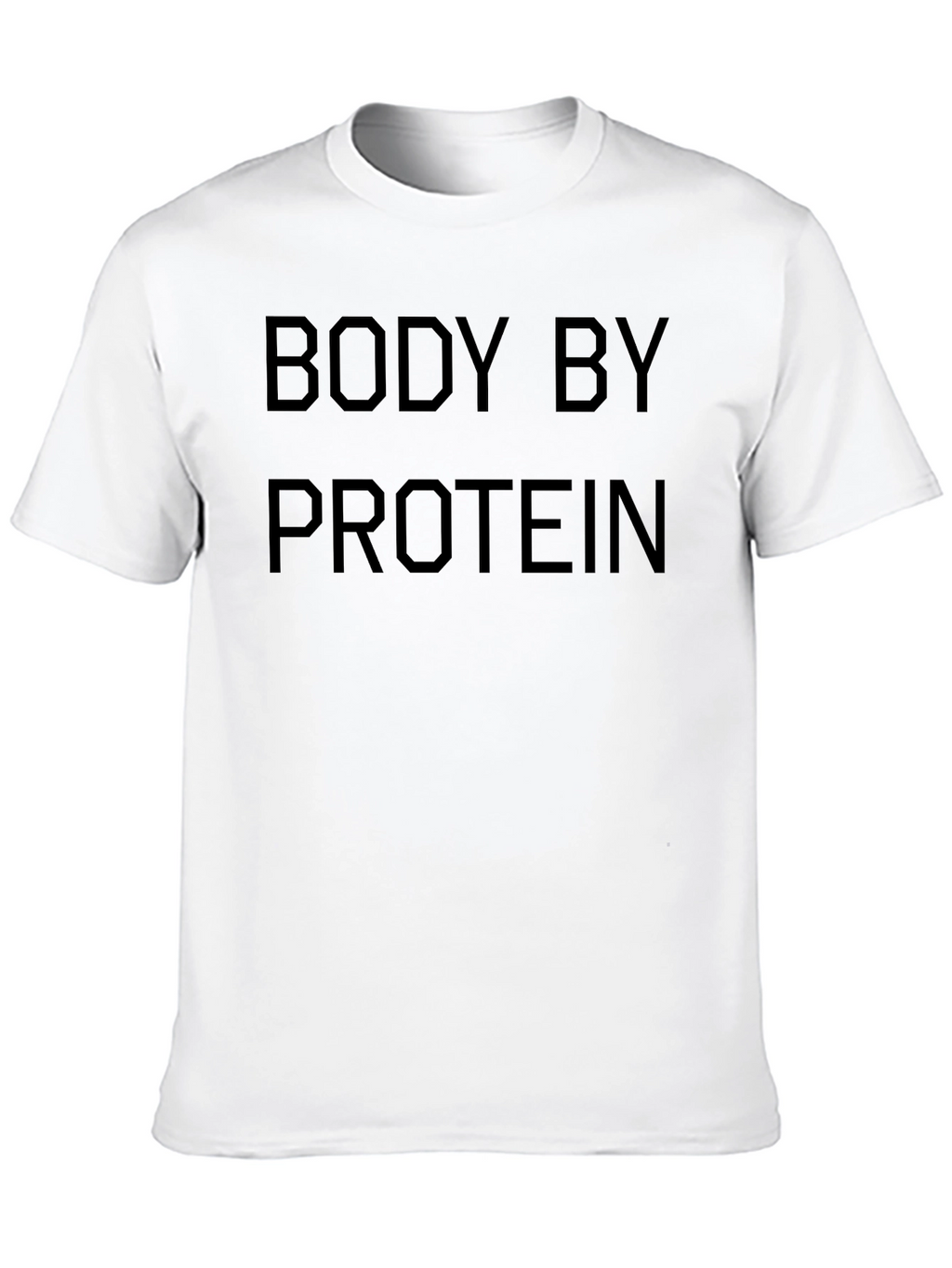 Body By Protein Black Graphic Tee