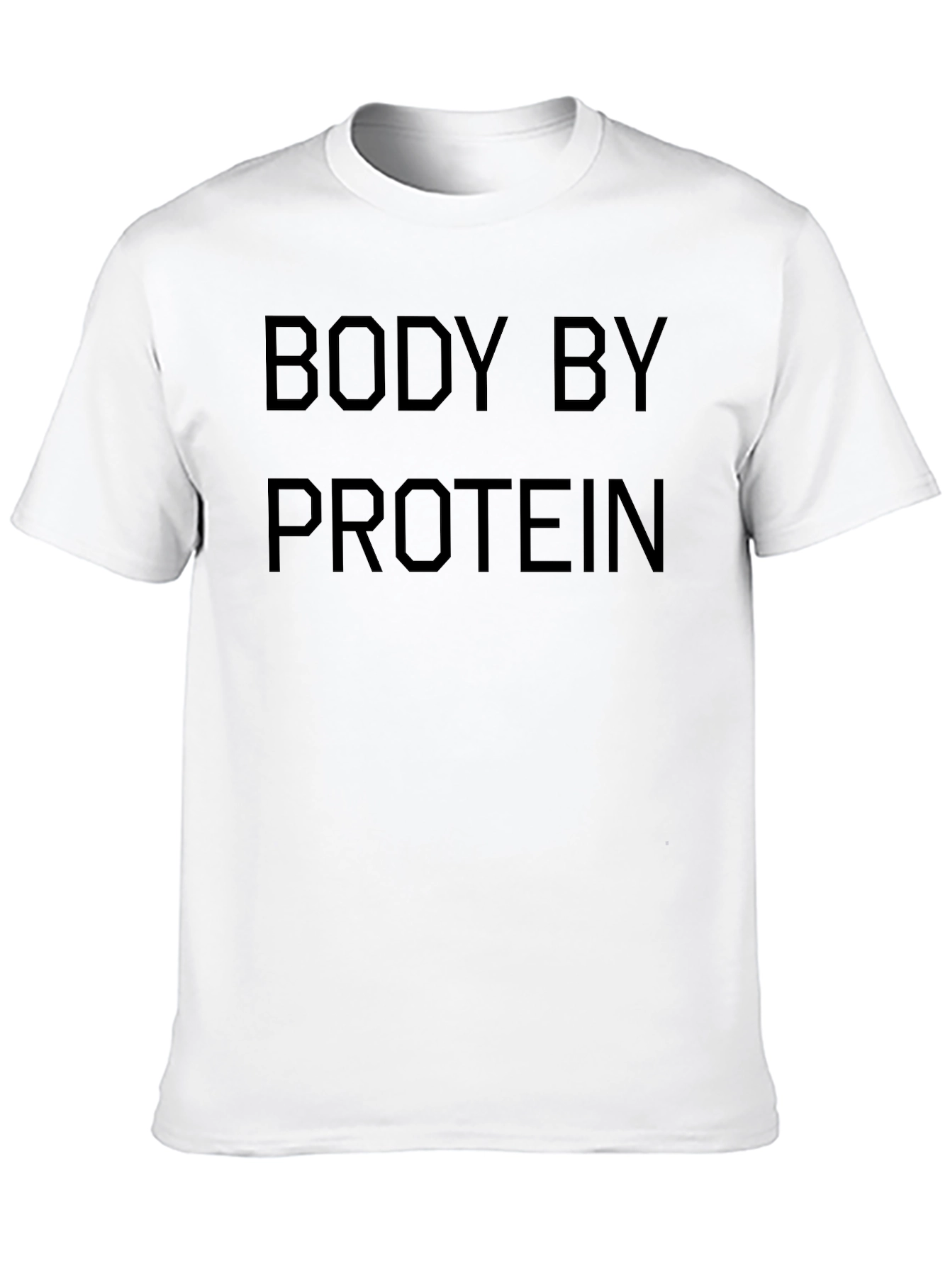 Body By Protein Black Graphic Tee