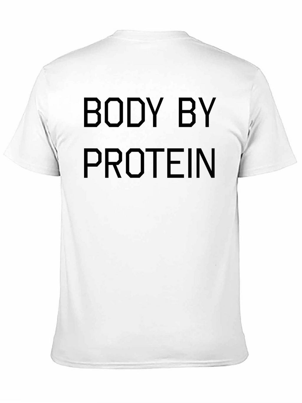 Body By Protein Black Graphic Tee