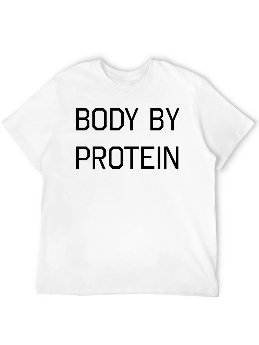 Body By Protein Black Graphic Tee