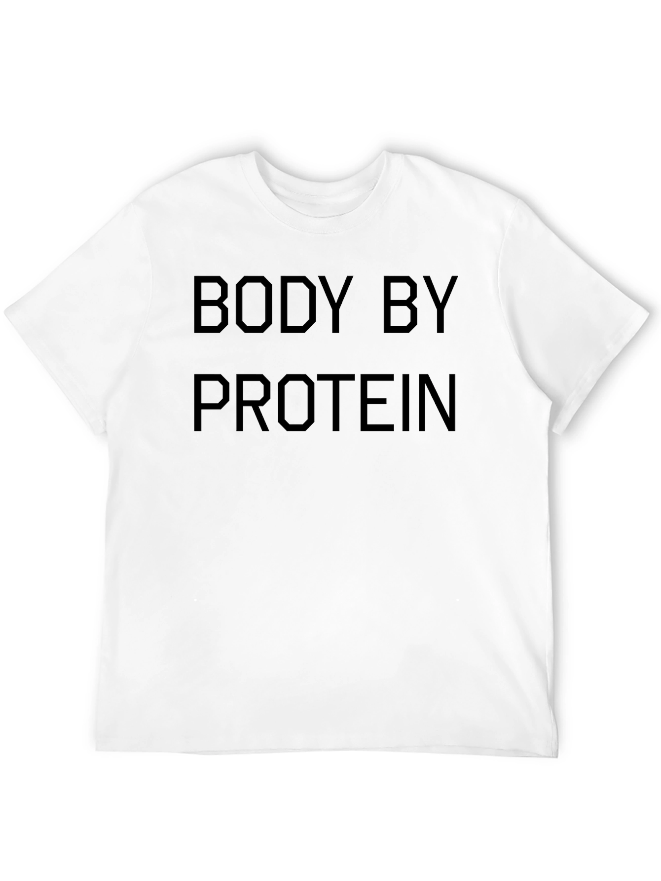 Body By Protein Black Graphic Tee