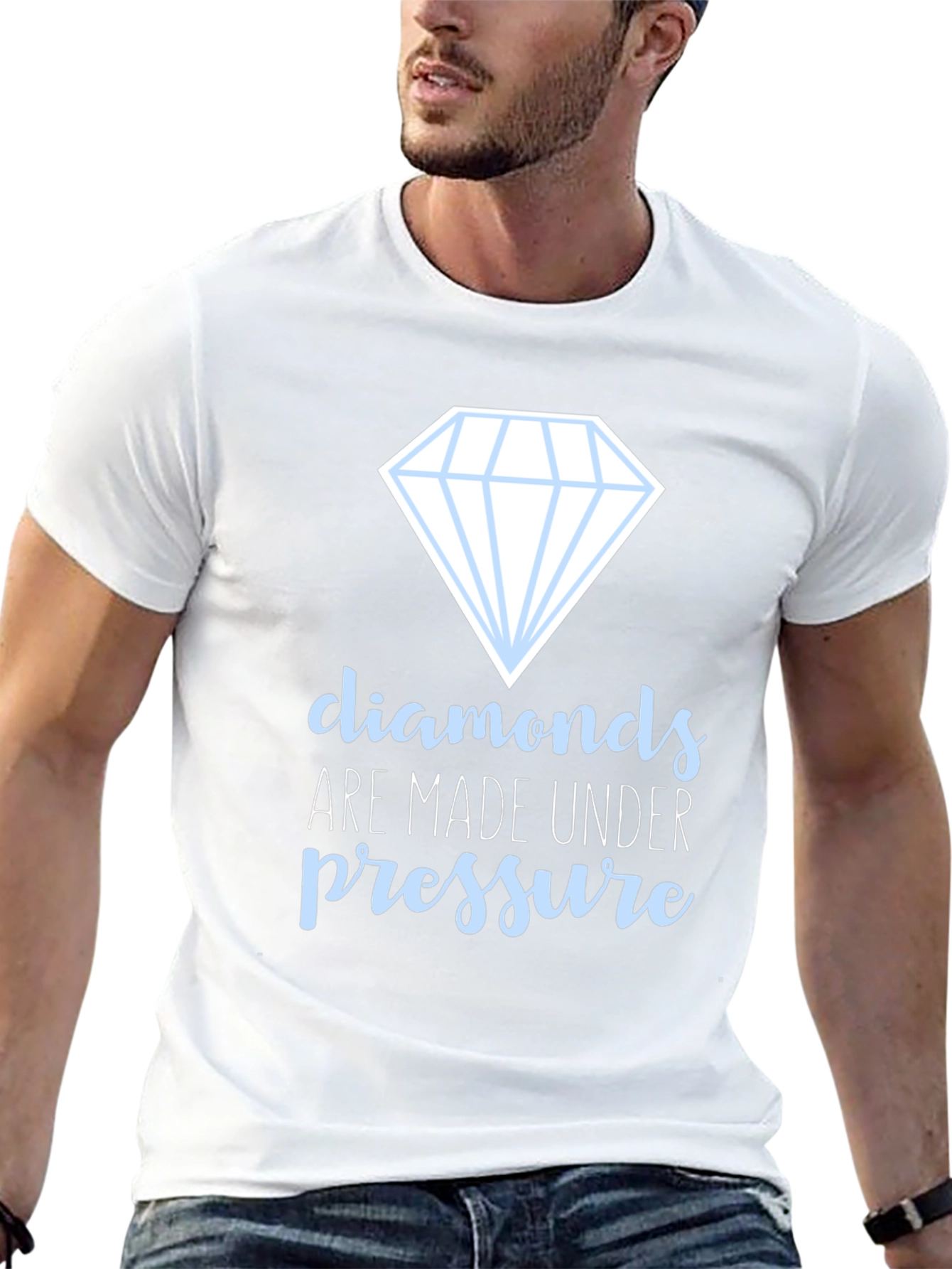 Diamonds Under Pressure Black T-Shirt