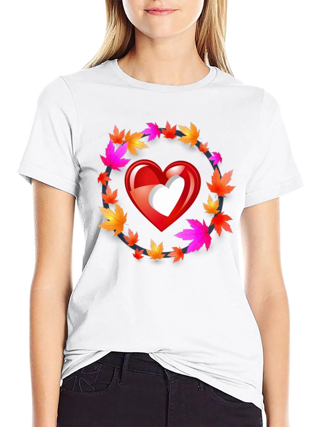 Heart Leaves T-Shirt